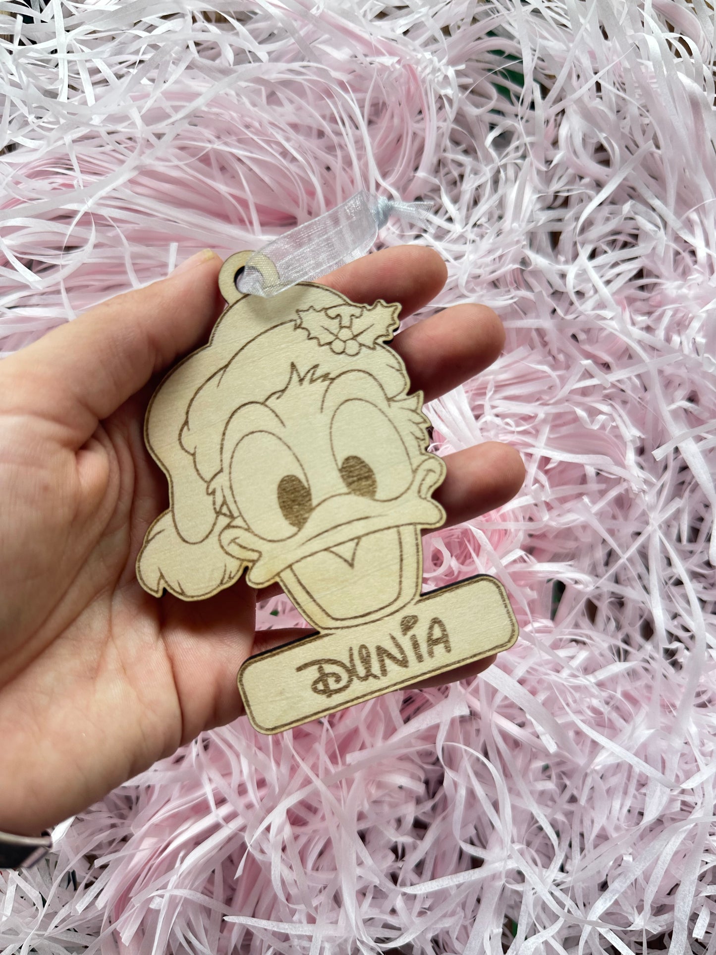 Bola de Navidad personalizable madera (Disn. GRANDE)