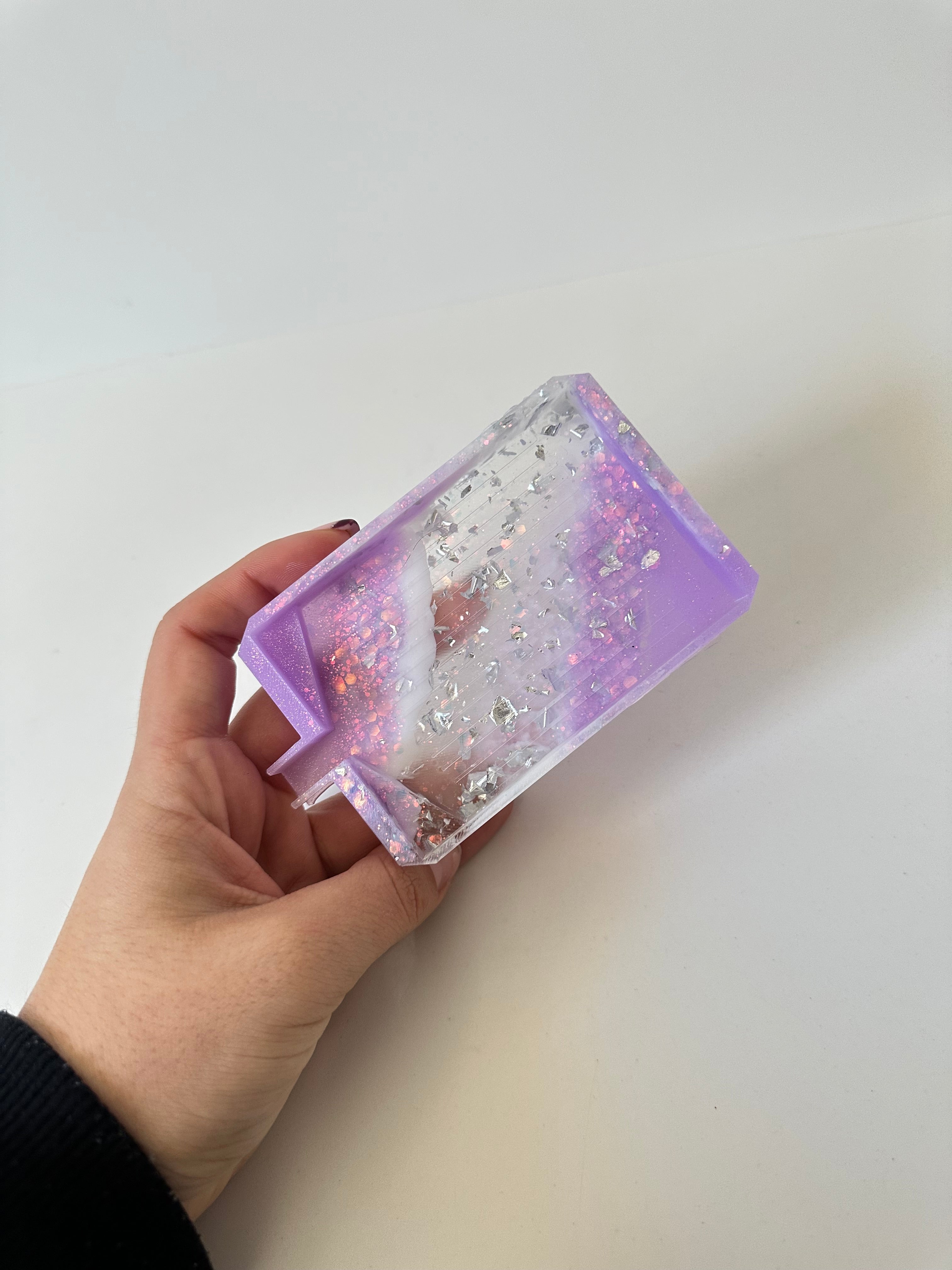 Bandeja dp resina “rectaoval mediana  ”