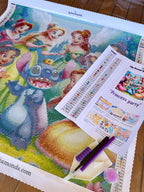 Lienzo  "Princess party”