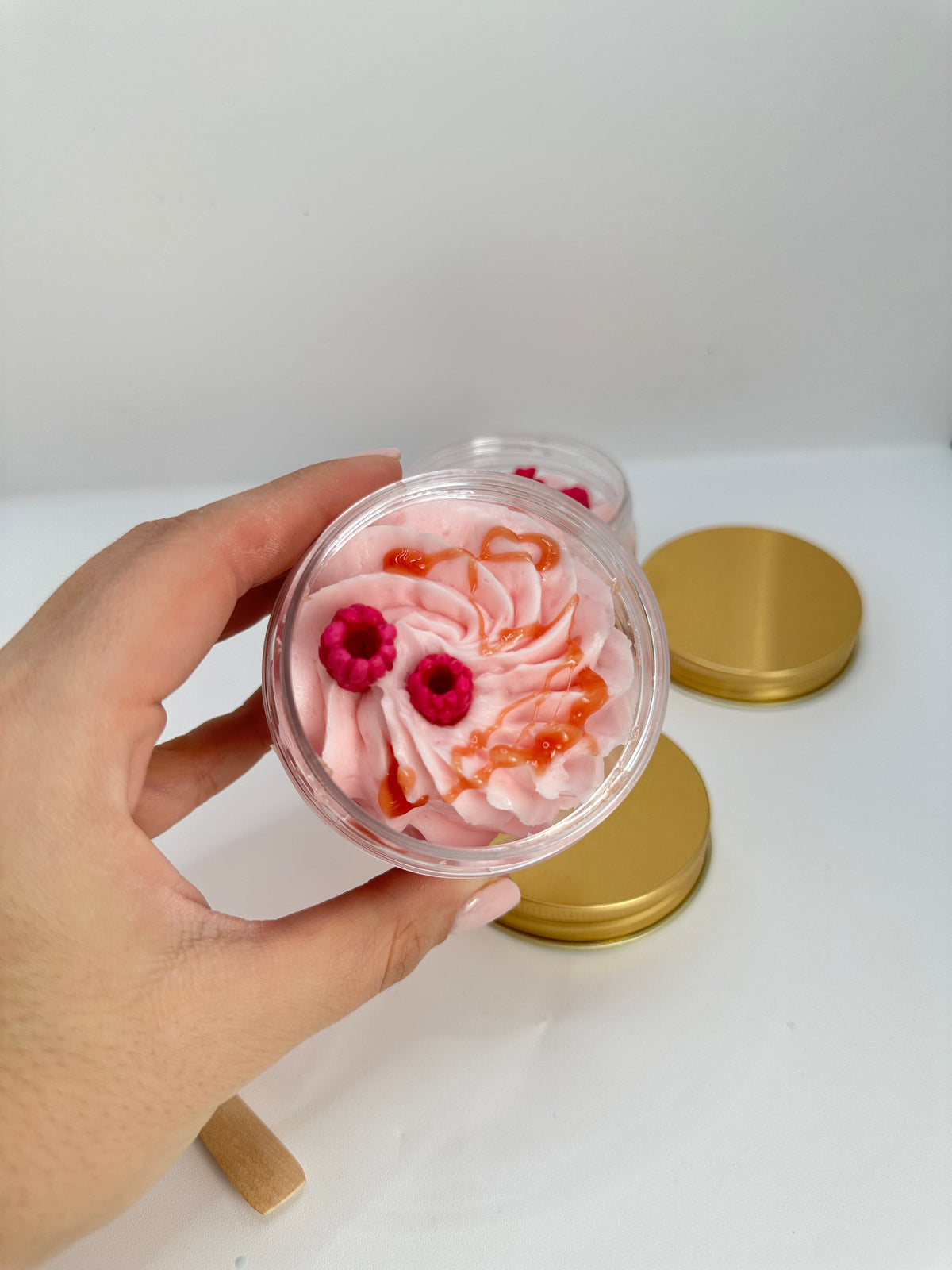 “Creamy melts“  wax melts en crema  Caramel Raspberry