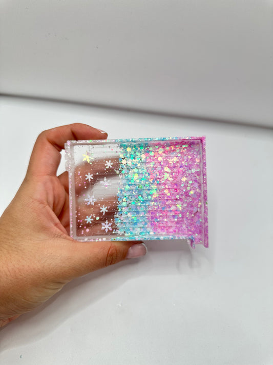 Bandeja dp resina “rectangular con boquilla”