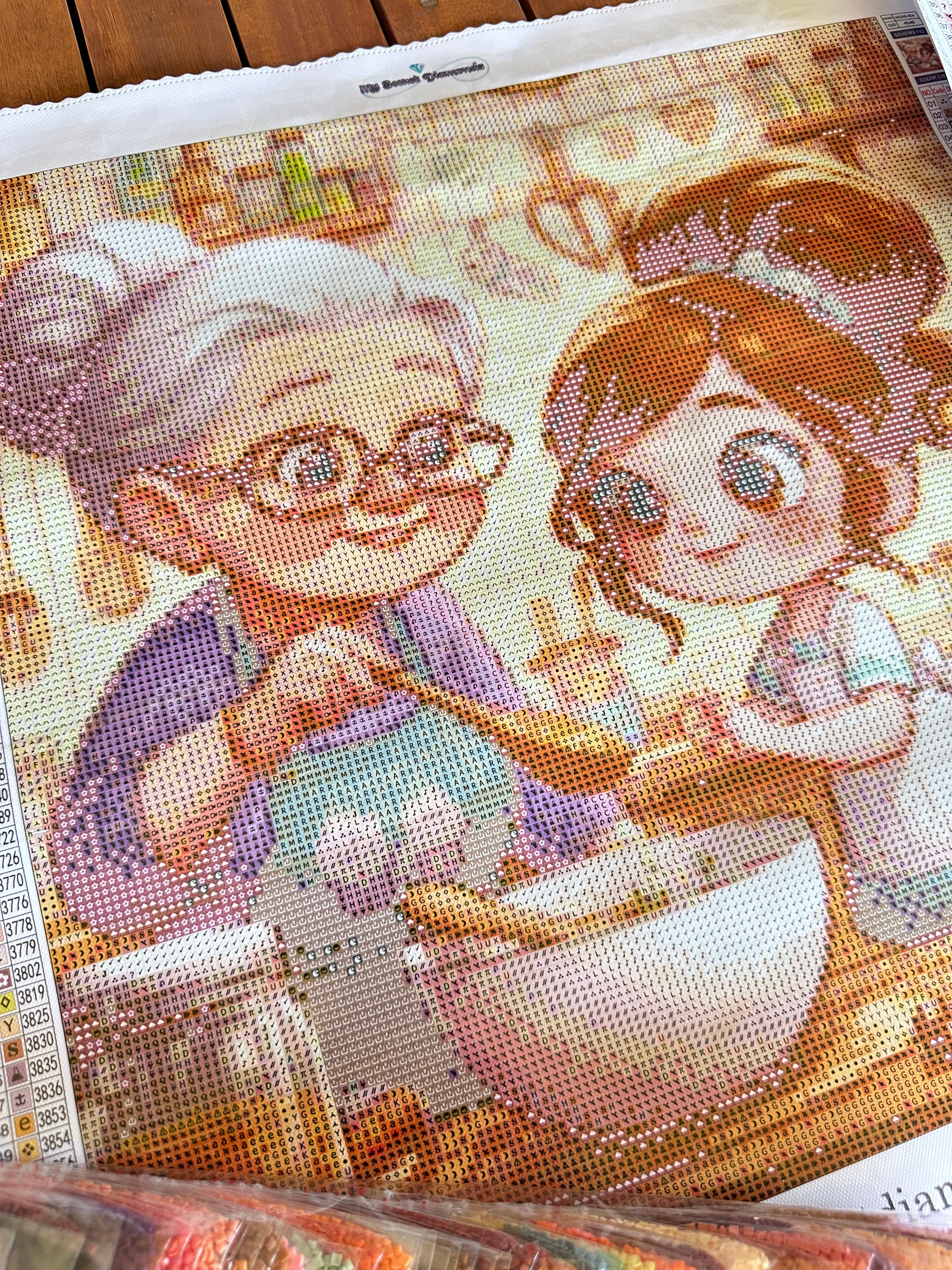 PREVENTA Lienzo  "Cocina con la yaya ”