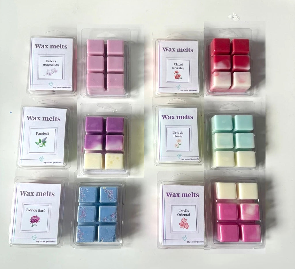 Waxmelts Cera de quemador Flores III