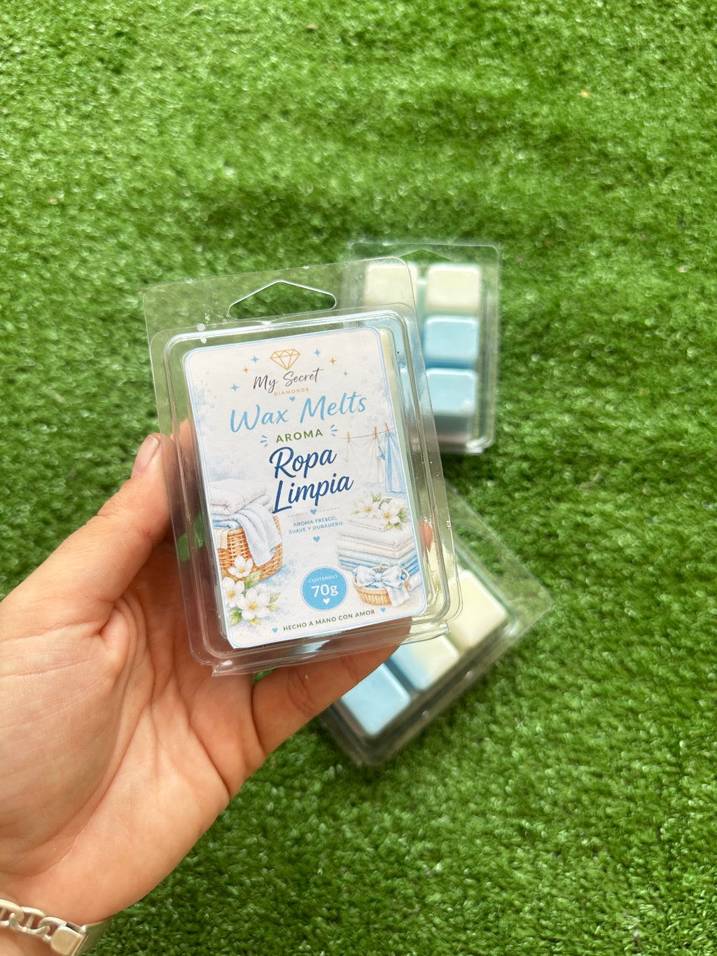 Waxmelts Cera de quemador "Ropa limpia "