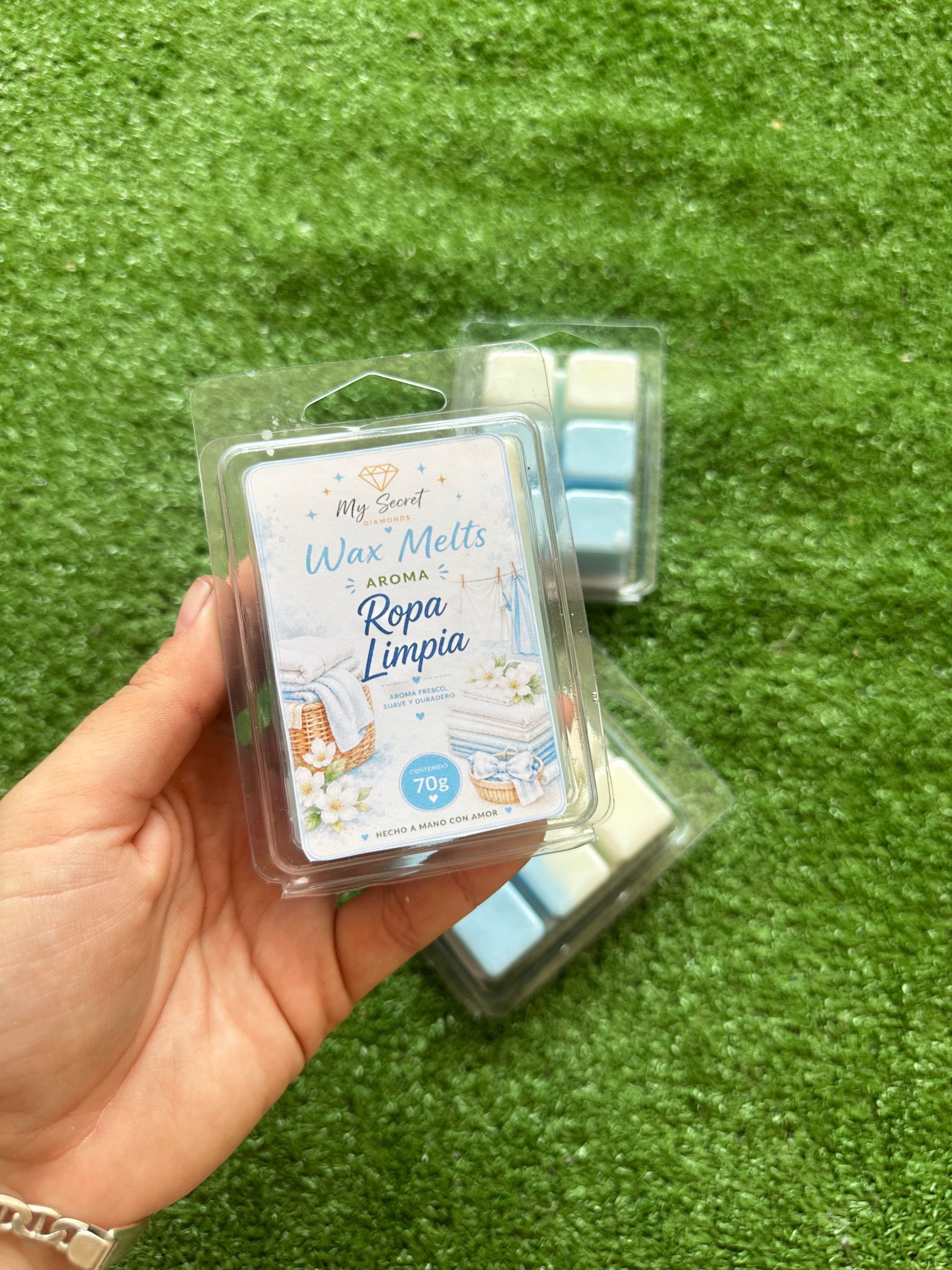 Waxmelts Cera de quemador "Ropa limpia "