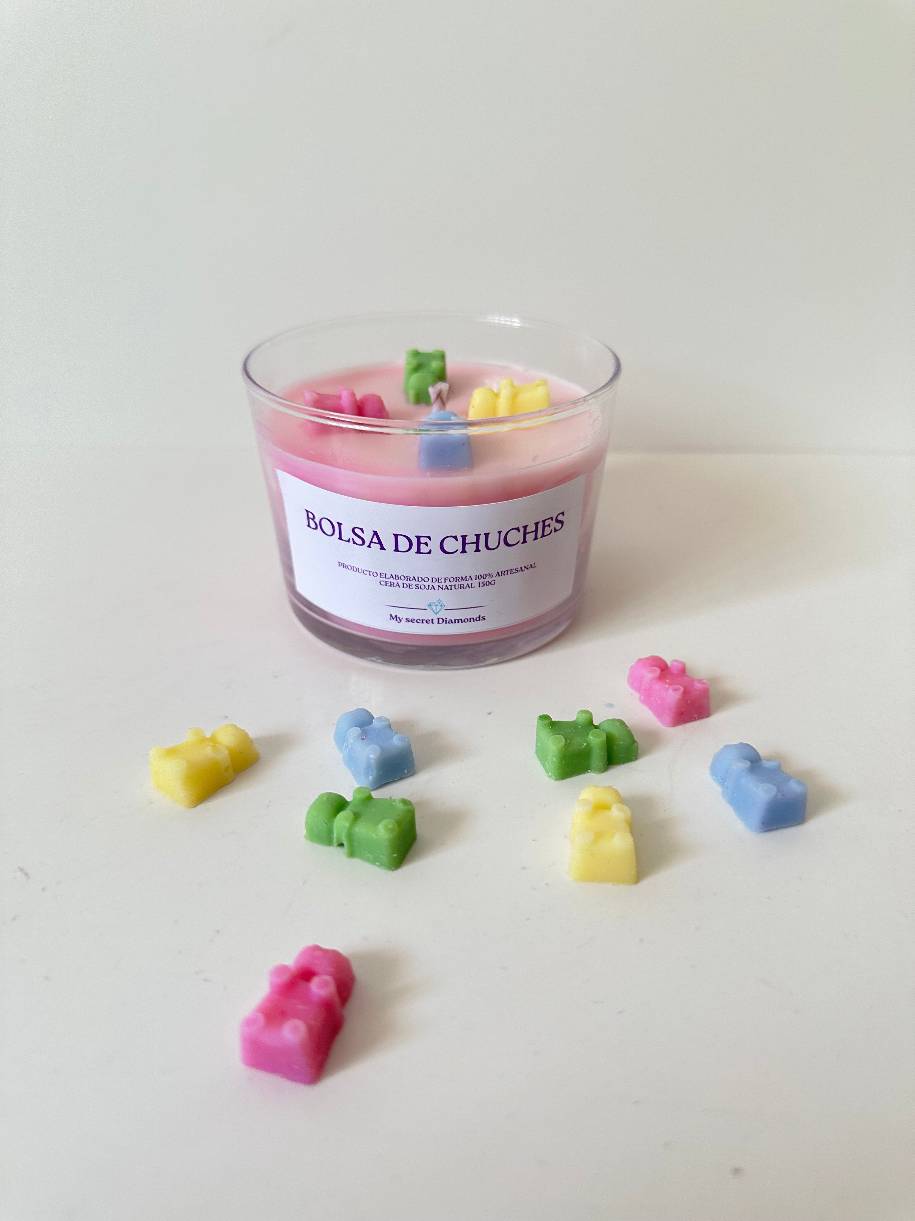 Vela "bolsa de chuches "