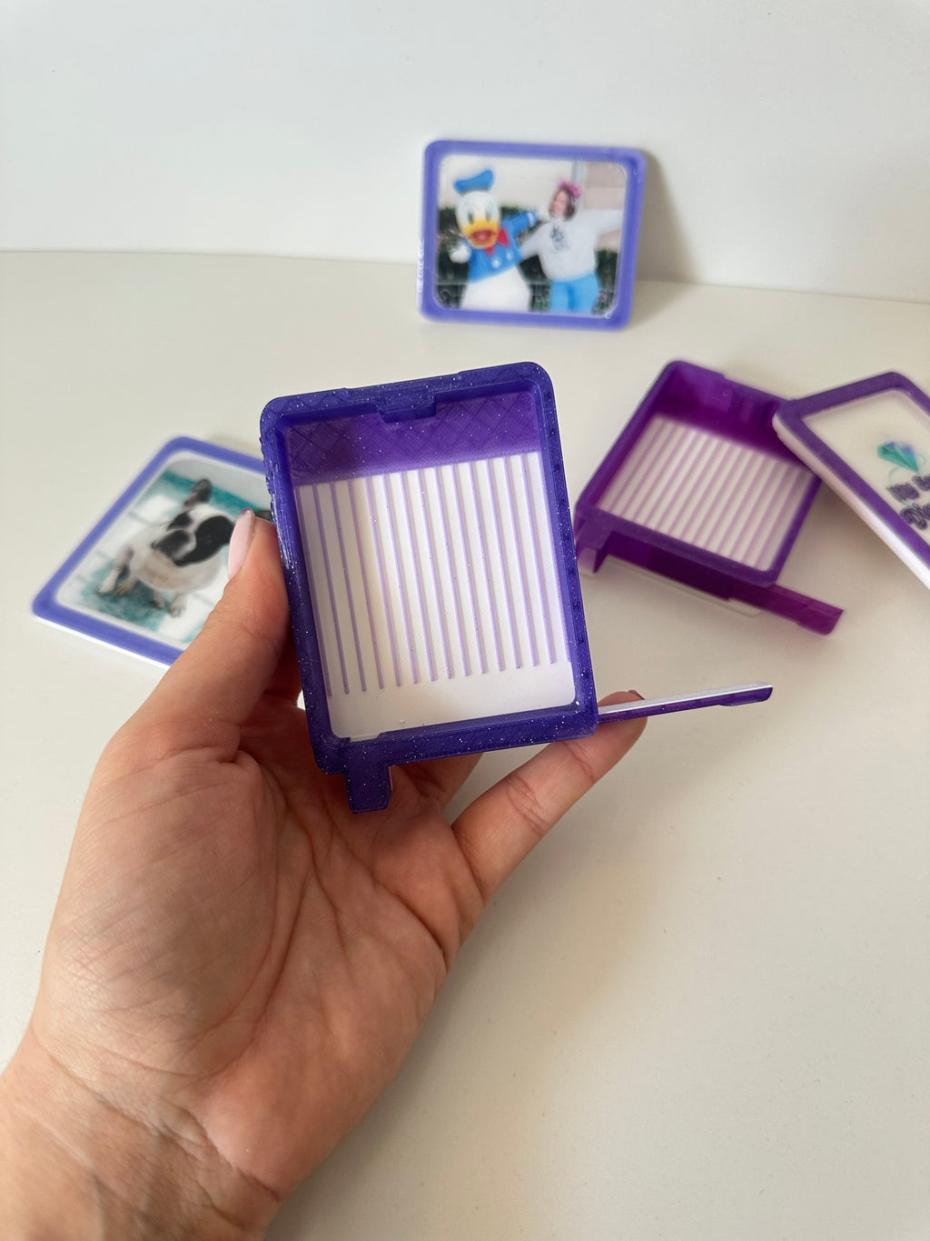 *Personalizable* Bandeja con foto y  tapón deslizante