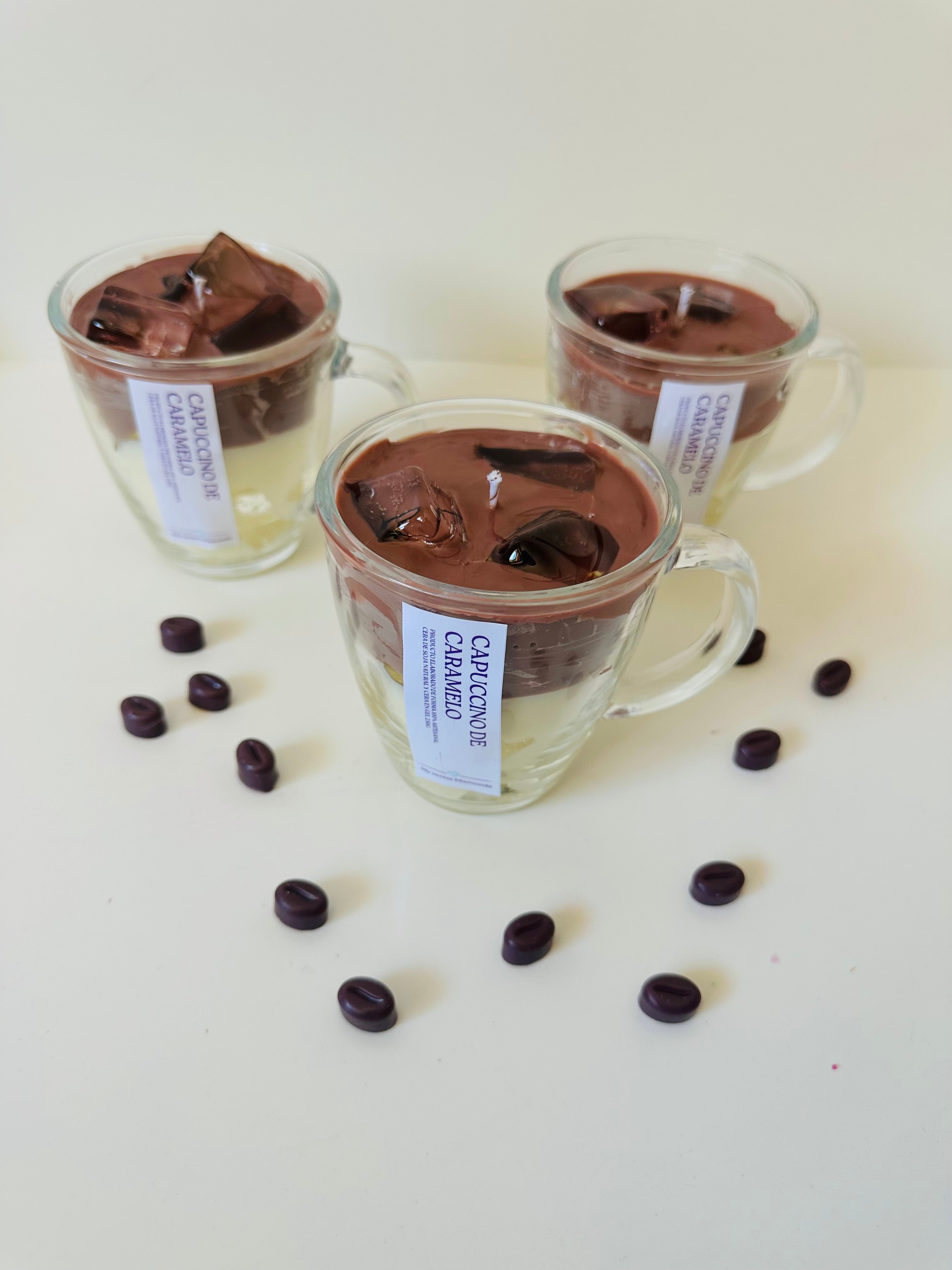 Vela "capuccino de caramelo "