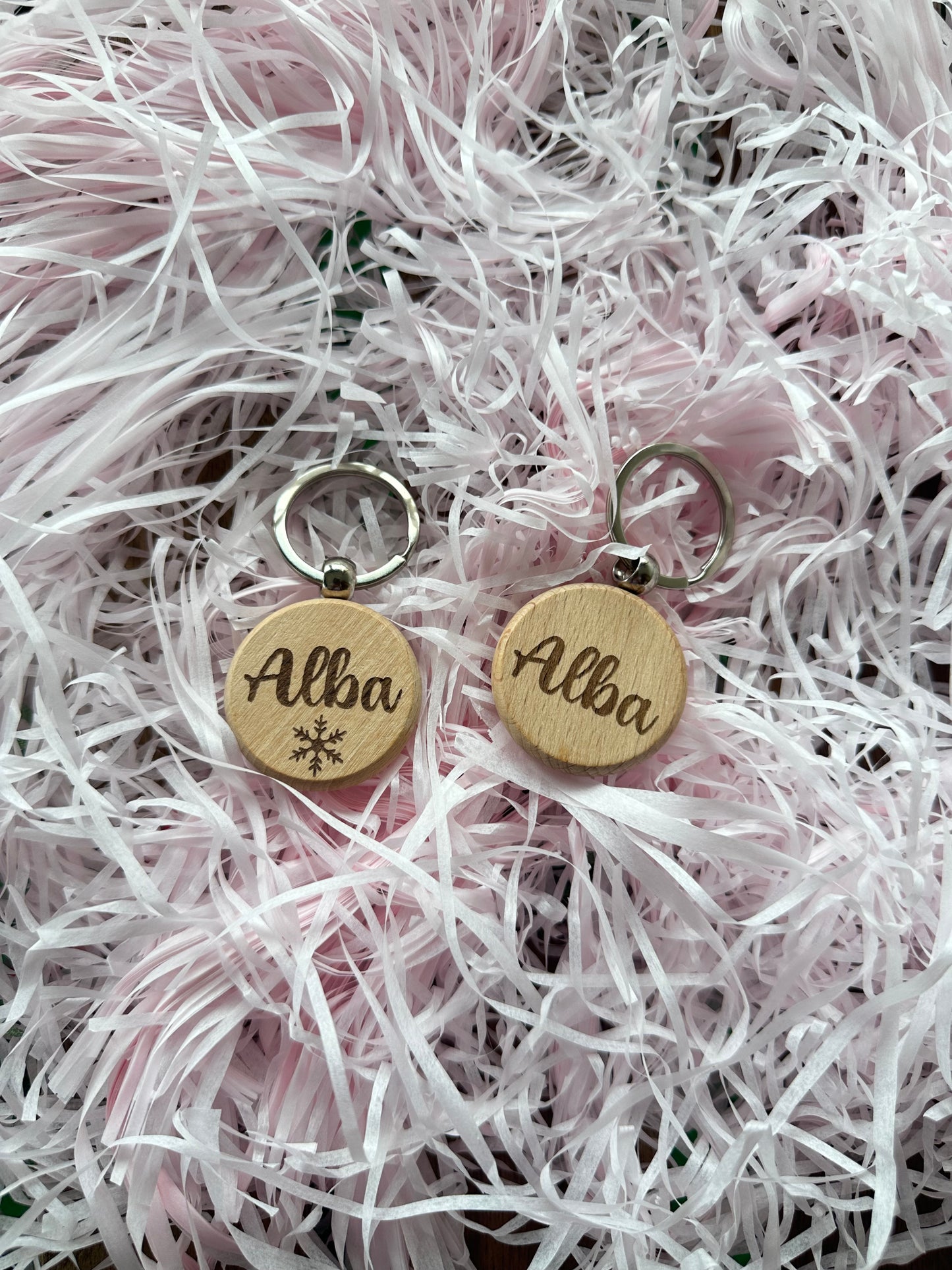 Llavero Personalizado Modelo madera grabado