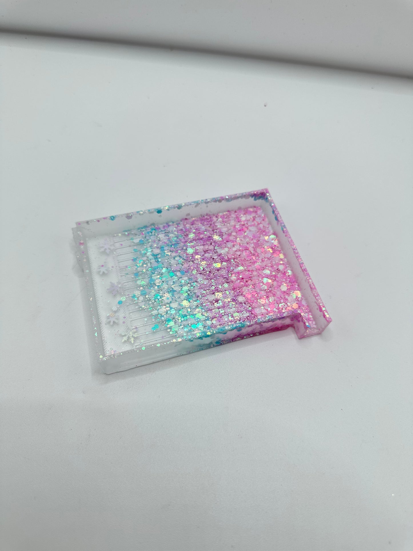 Bandeja dp resina “rectangular con boquilla”