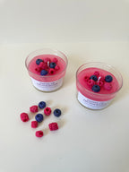 Vela " pastel de frutos rojos  "