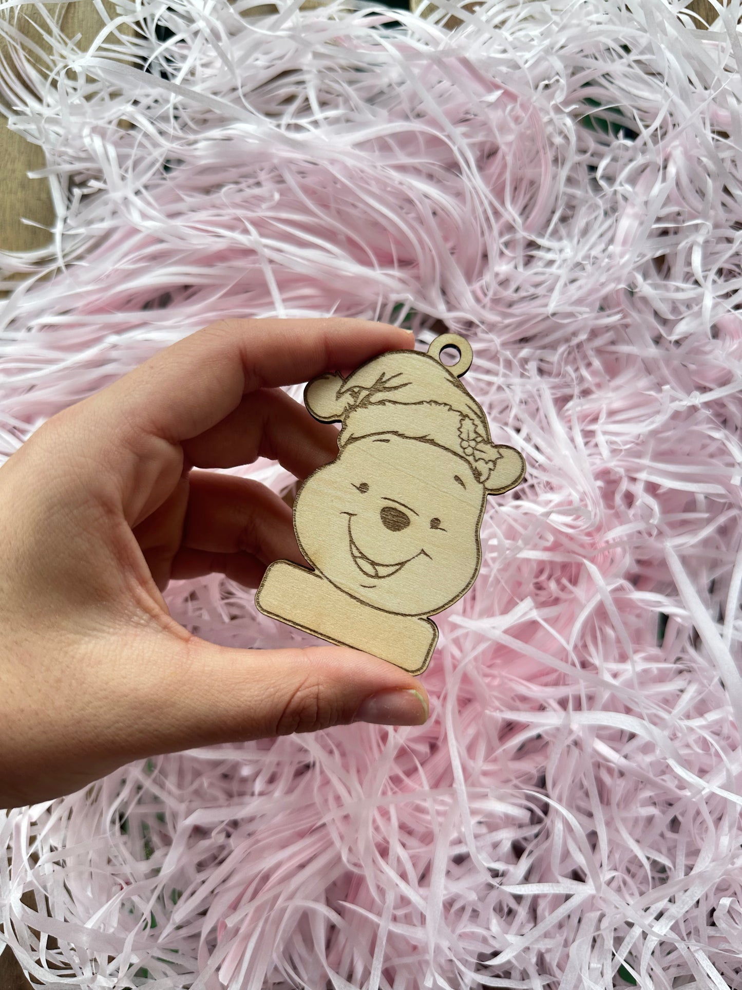 Bola de Navidad personalizable madera (Disn. Pequeña)