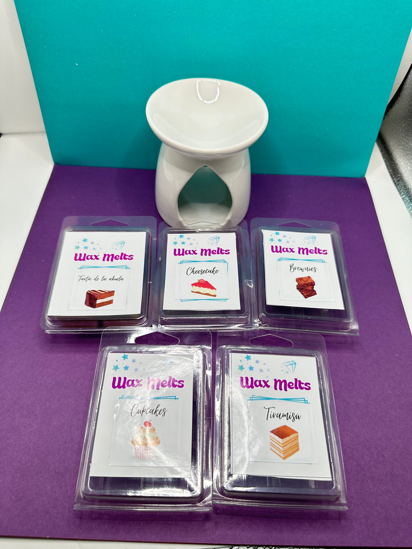Waxmelts Cera de quemador "Tartas"