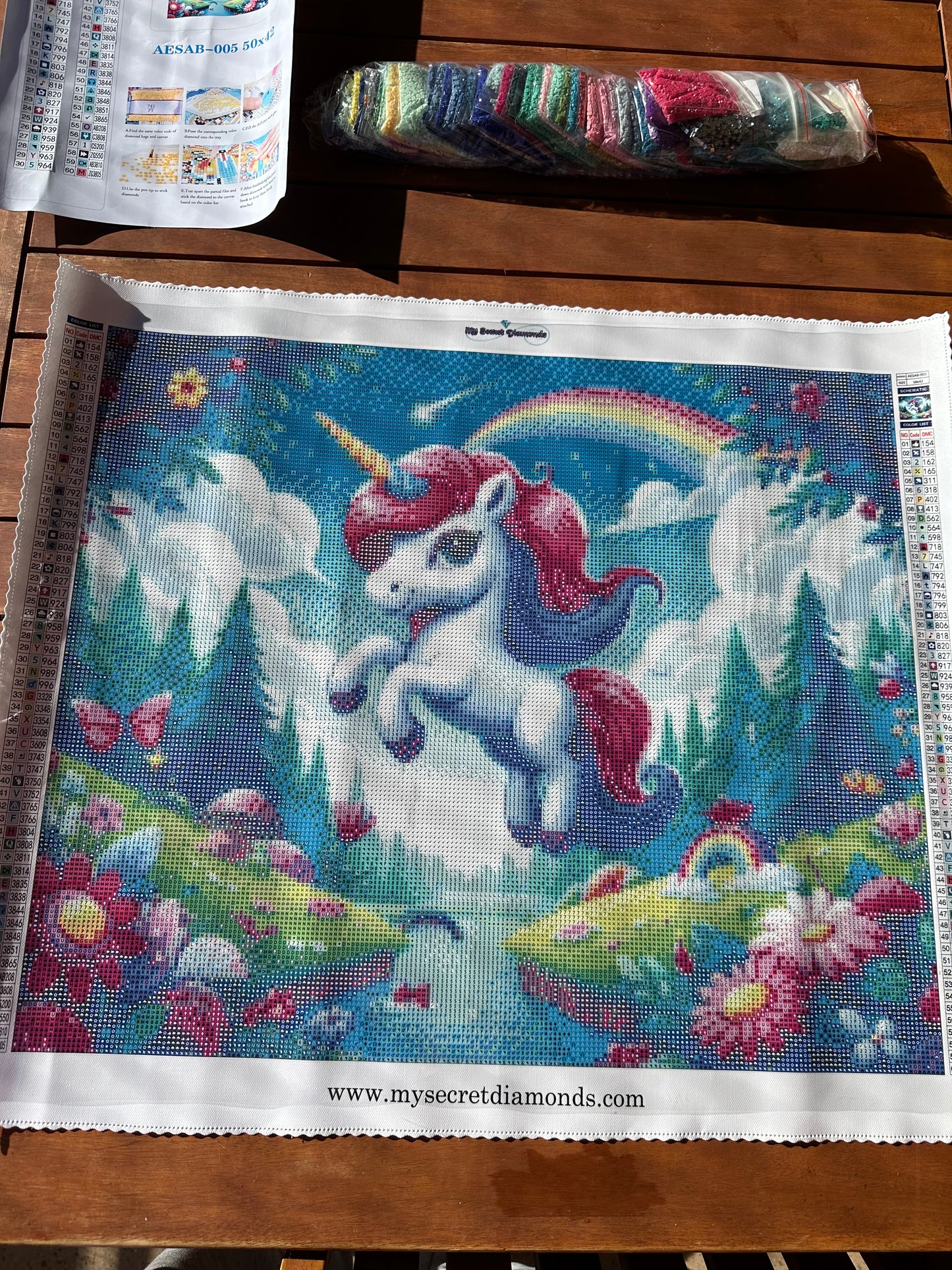 Lienzo  "Valle unicornio”