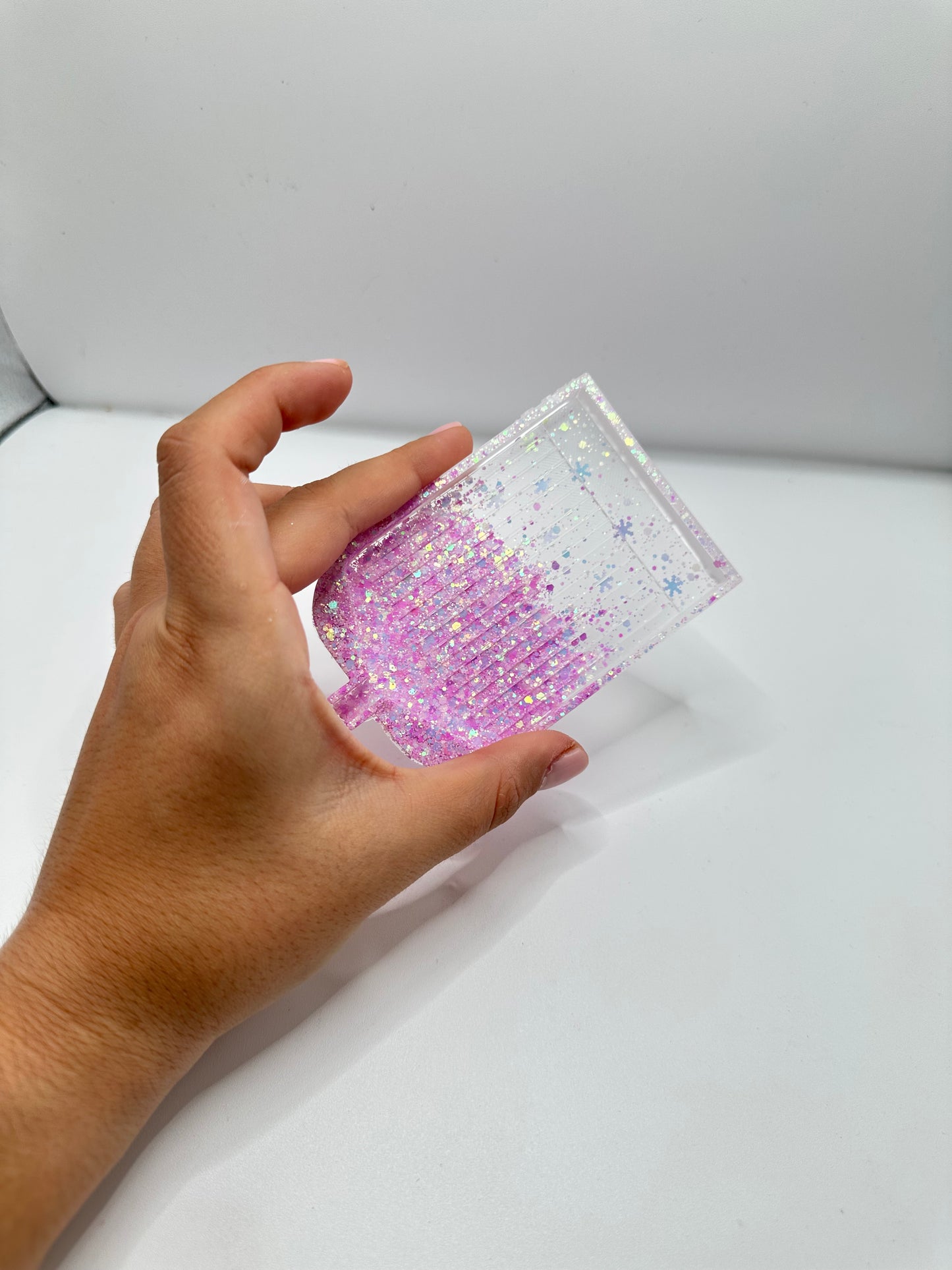 Bandeja dp resina “barqui abierta mediana ”