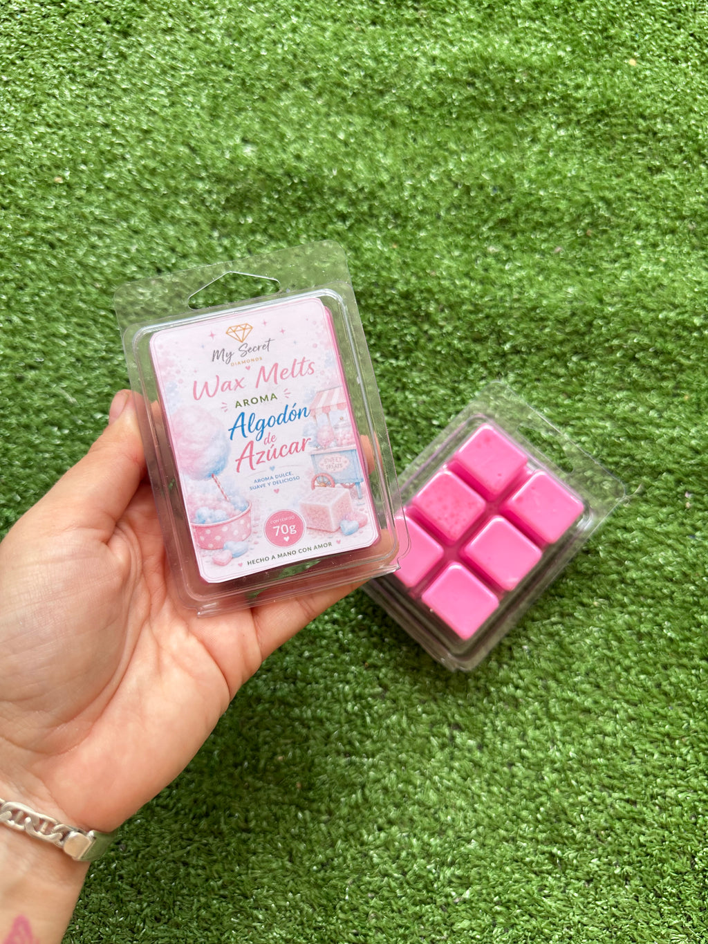 Waxmelts Cera de quemador "Algodón de azúcar "