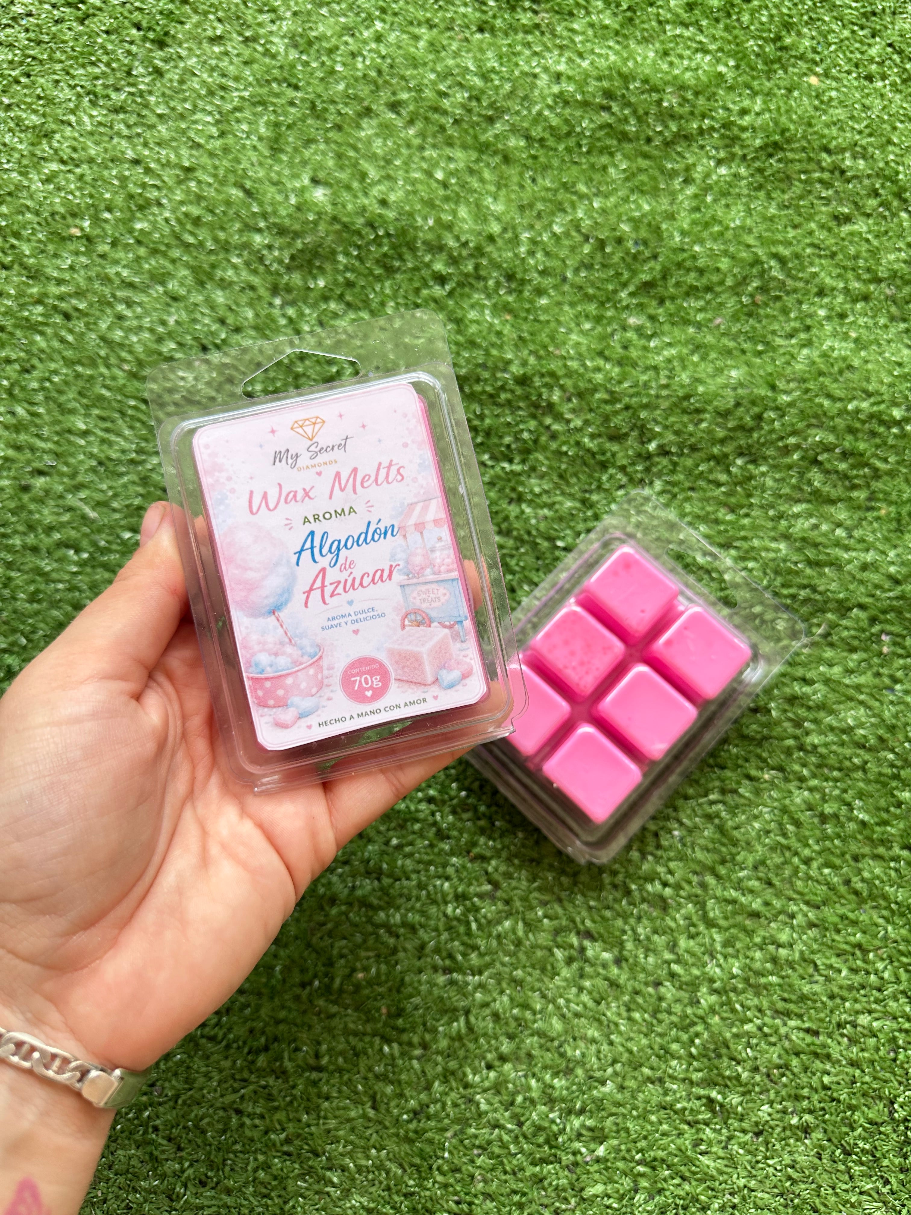 Waxmelts Cera de quemador "Algodón de azúcar "