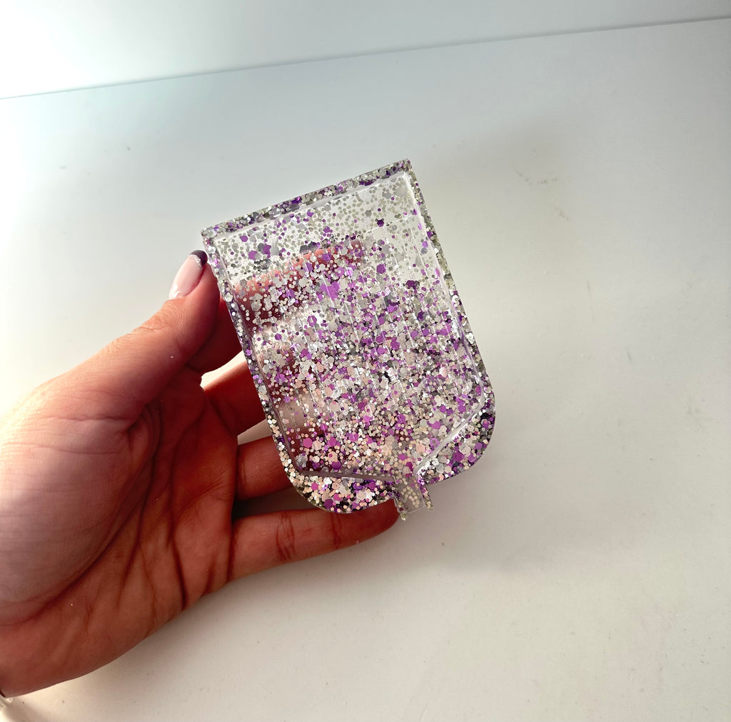 Bandeja dp resina “barqui abierta mediana ”