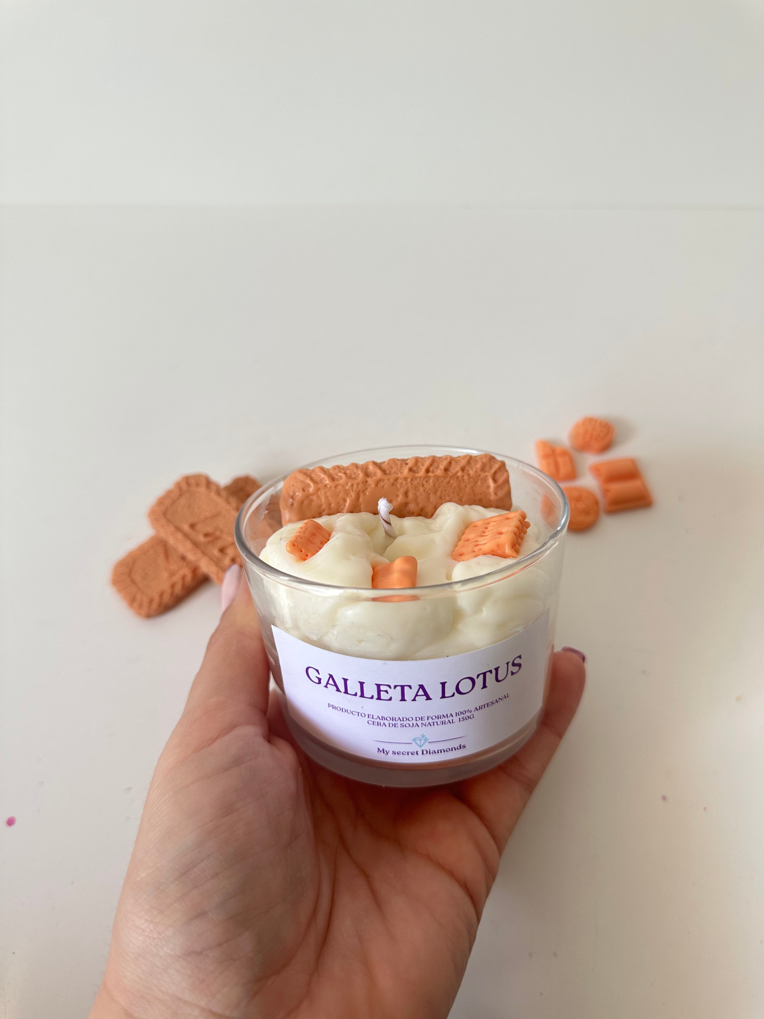 Vela " Galleta lotus  "