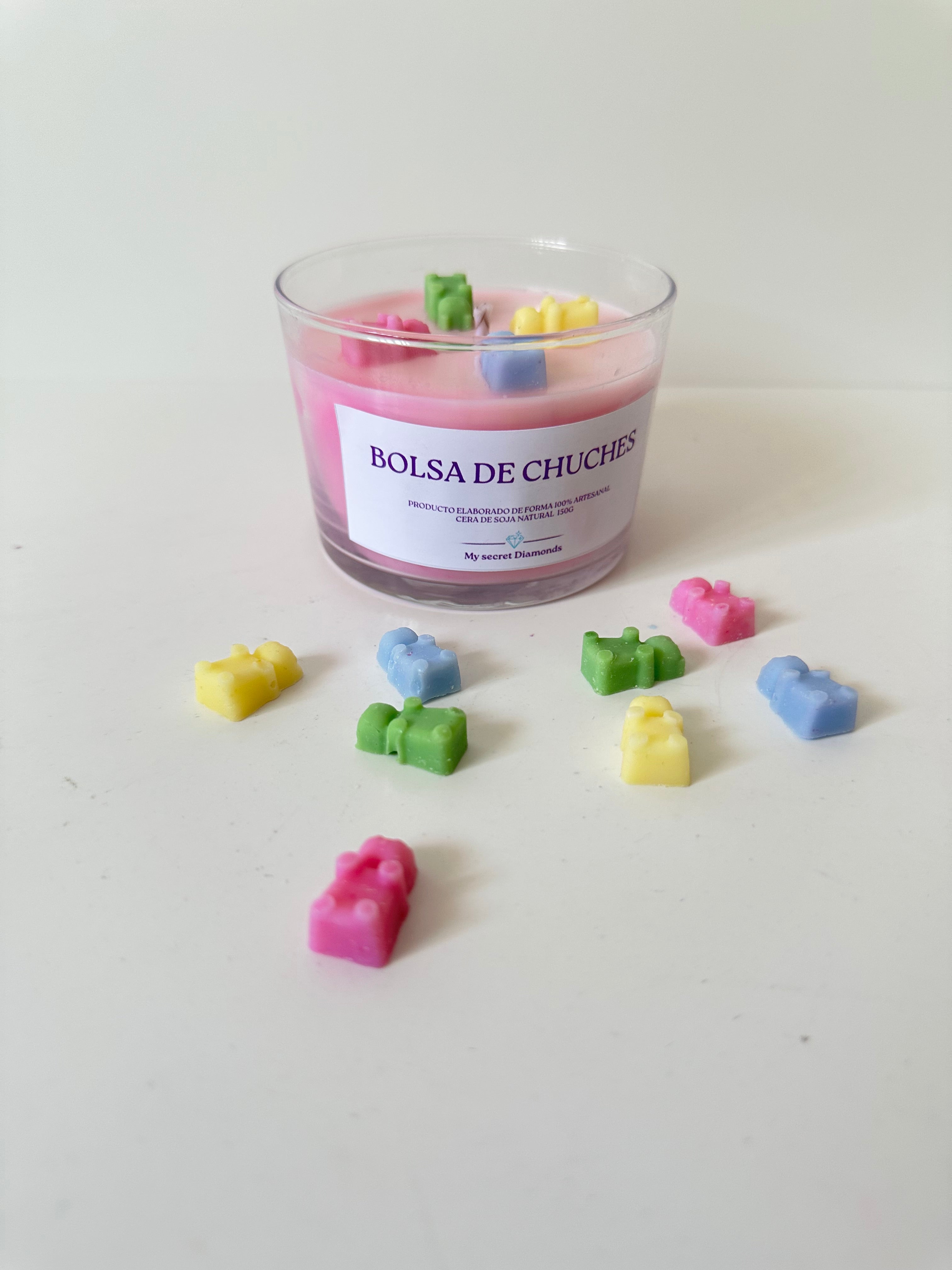 Vela "bolsa de chuches "