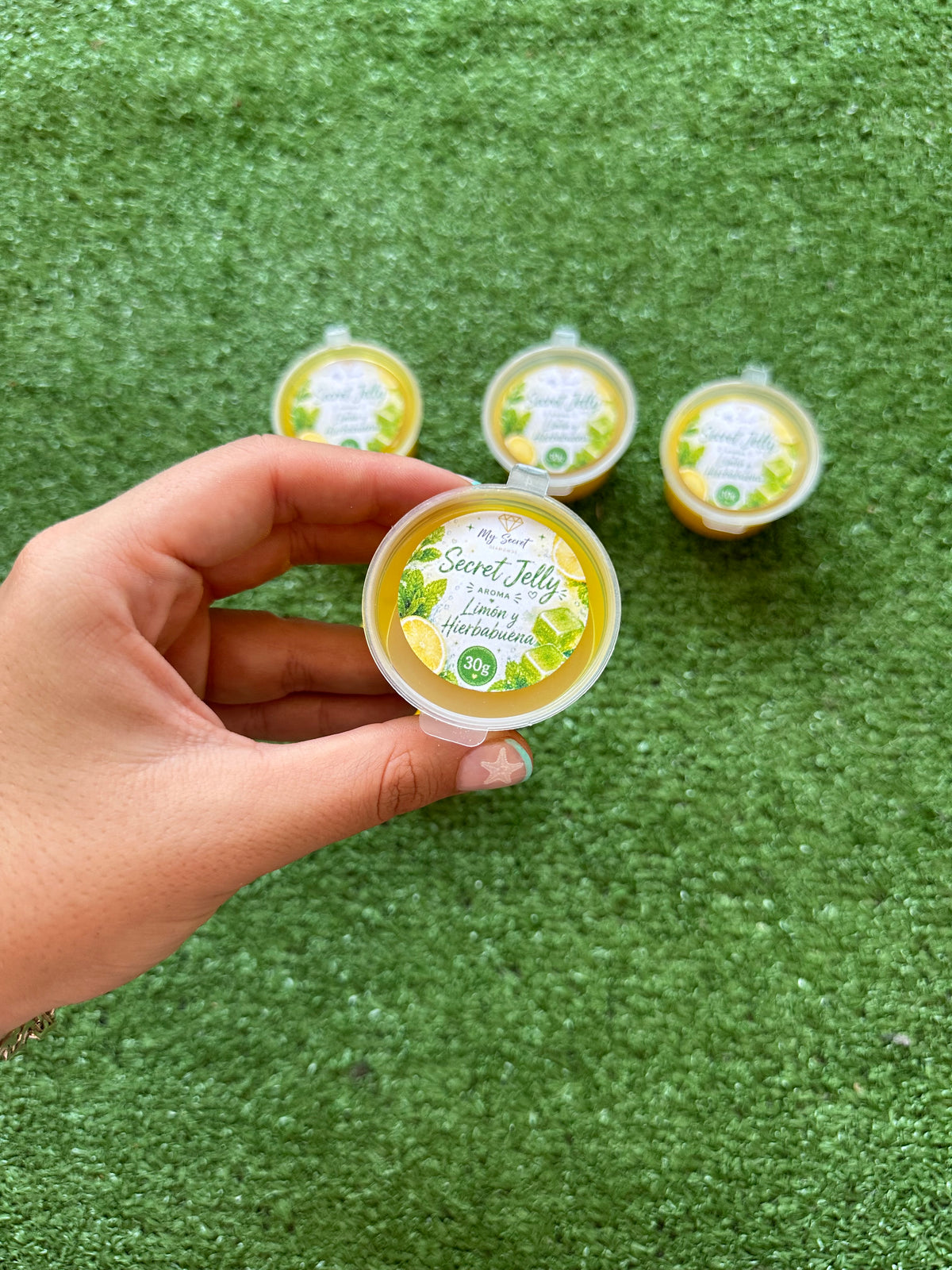 Waxmelts Gelatina de quemador “Limón y hierbabuena”