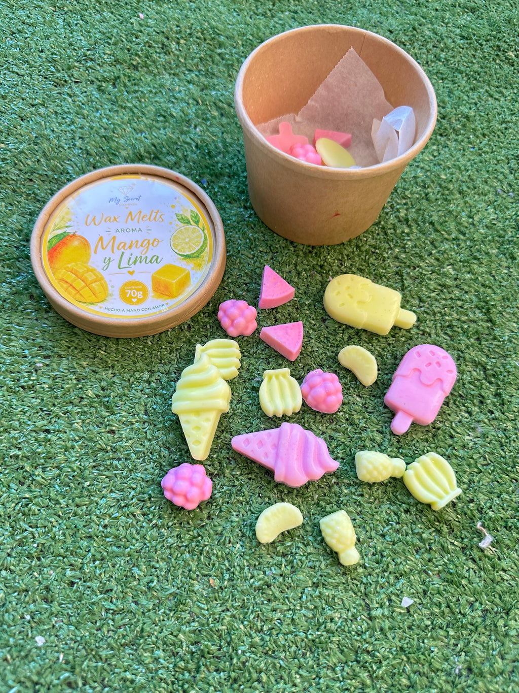 Waxmelts Cera quemador “Mango y lima”