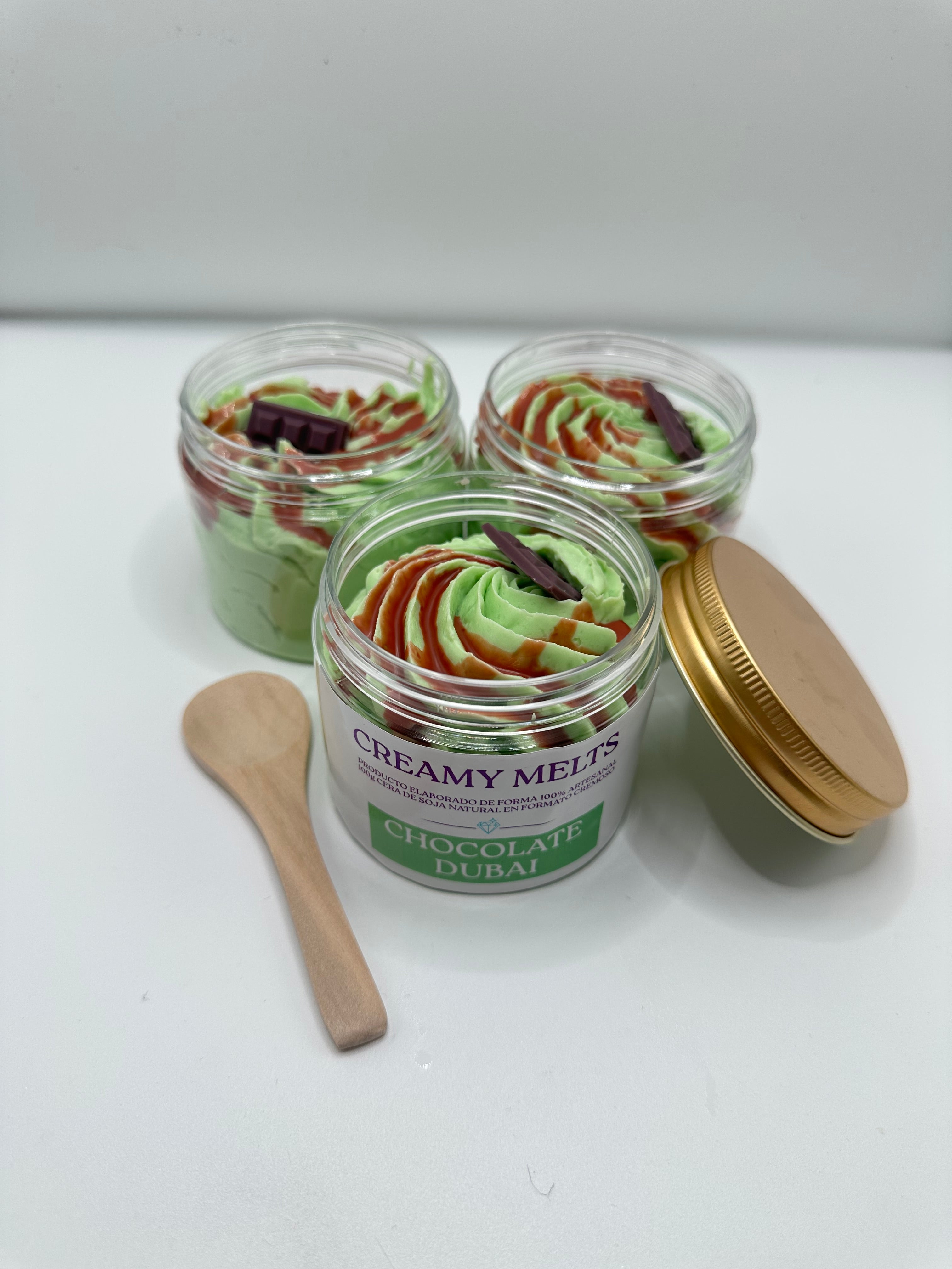 “Creamy melts“  wax melts en crema  Chocolate Dubai