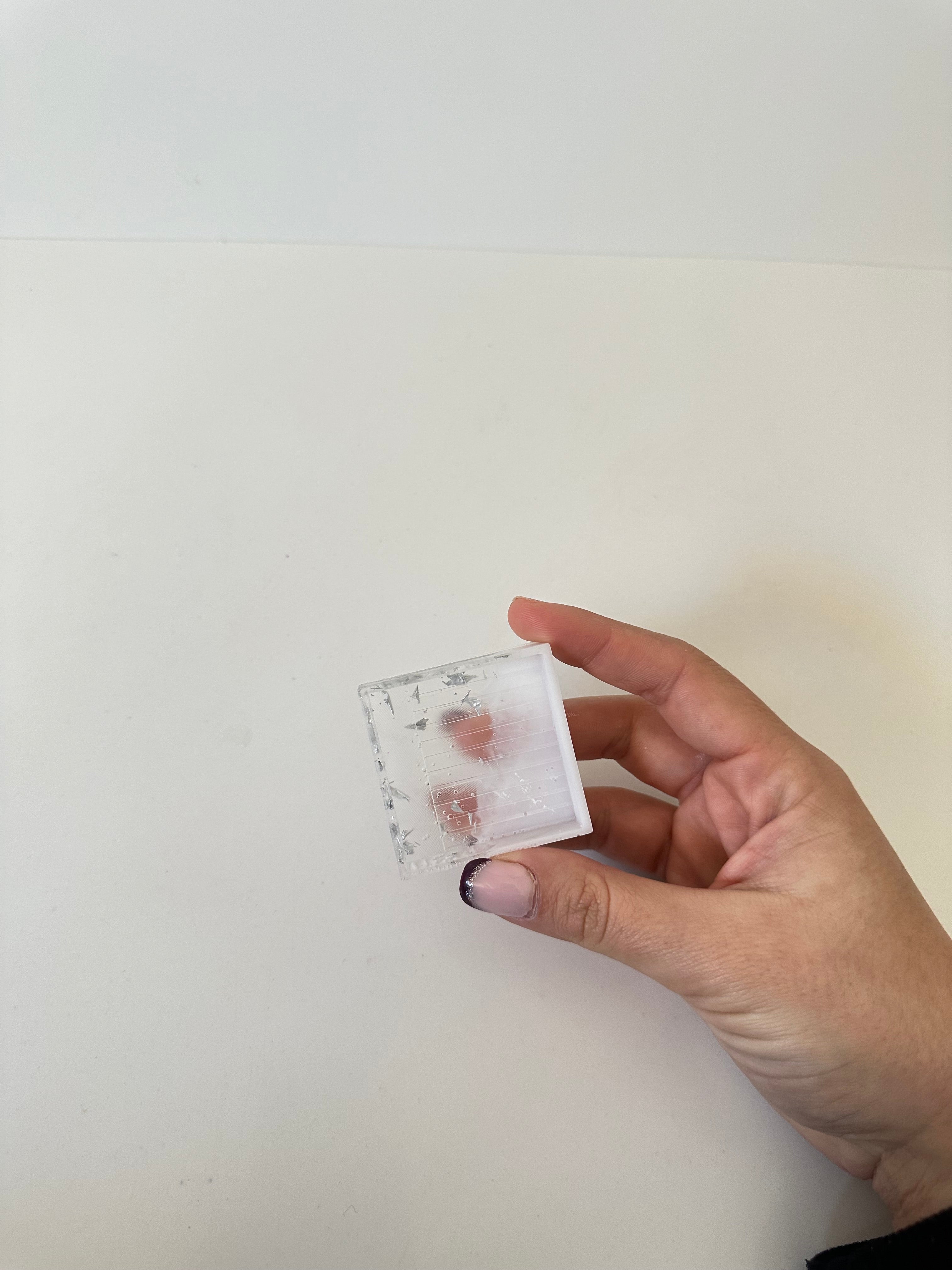 Bandeja dp resina “cuadrada pequeña ”