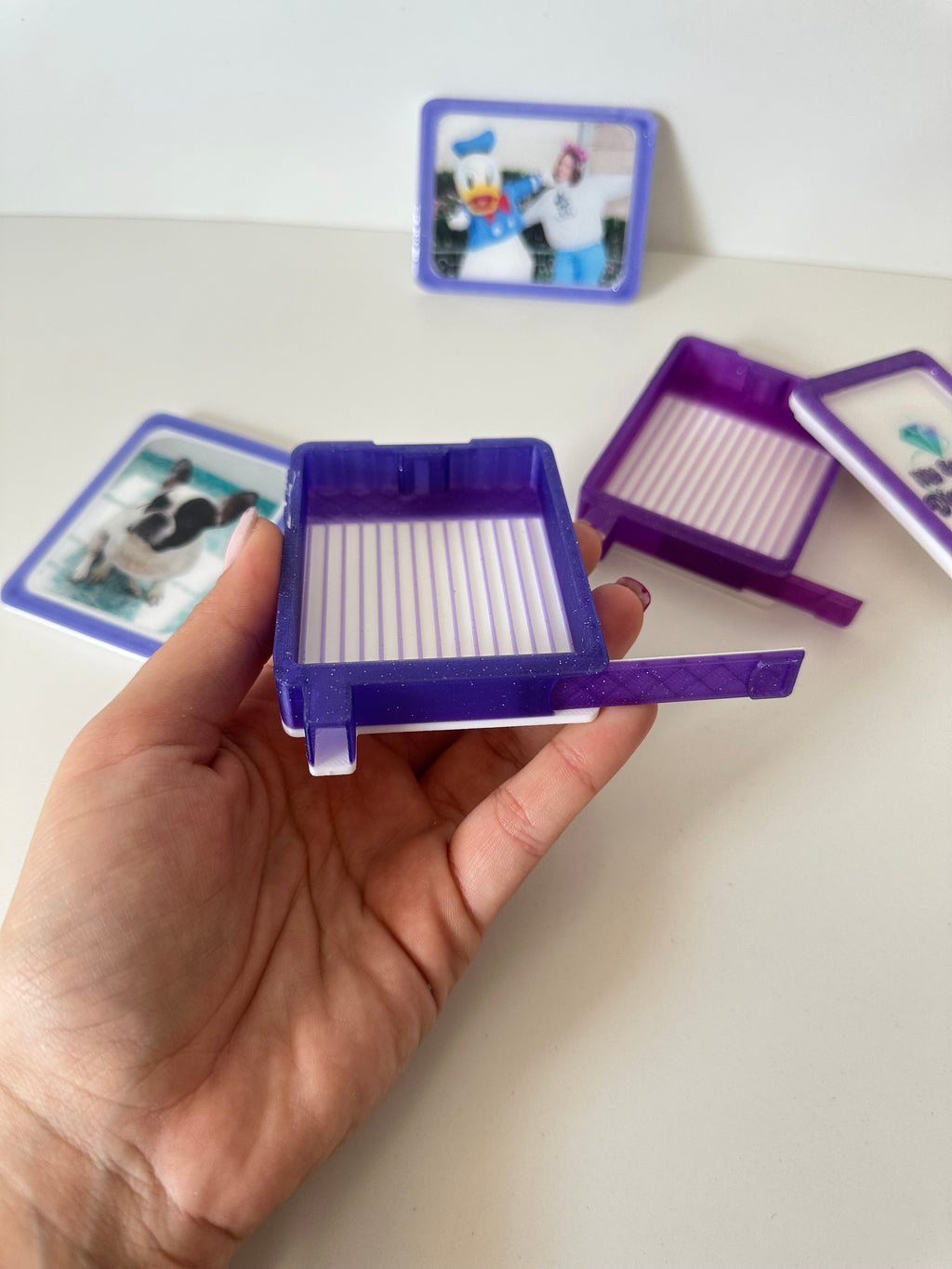 *Personalizable* Bandeja con foto y  tapón deslizante