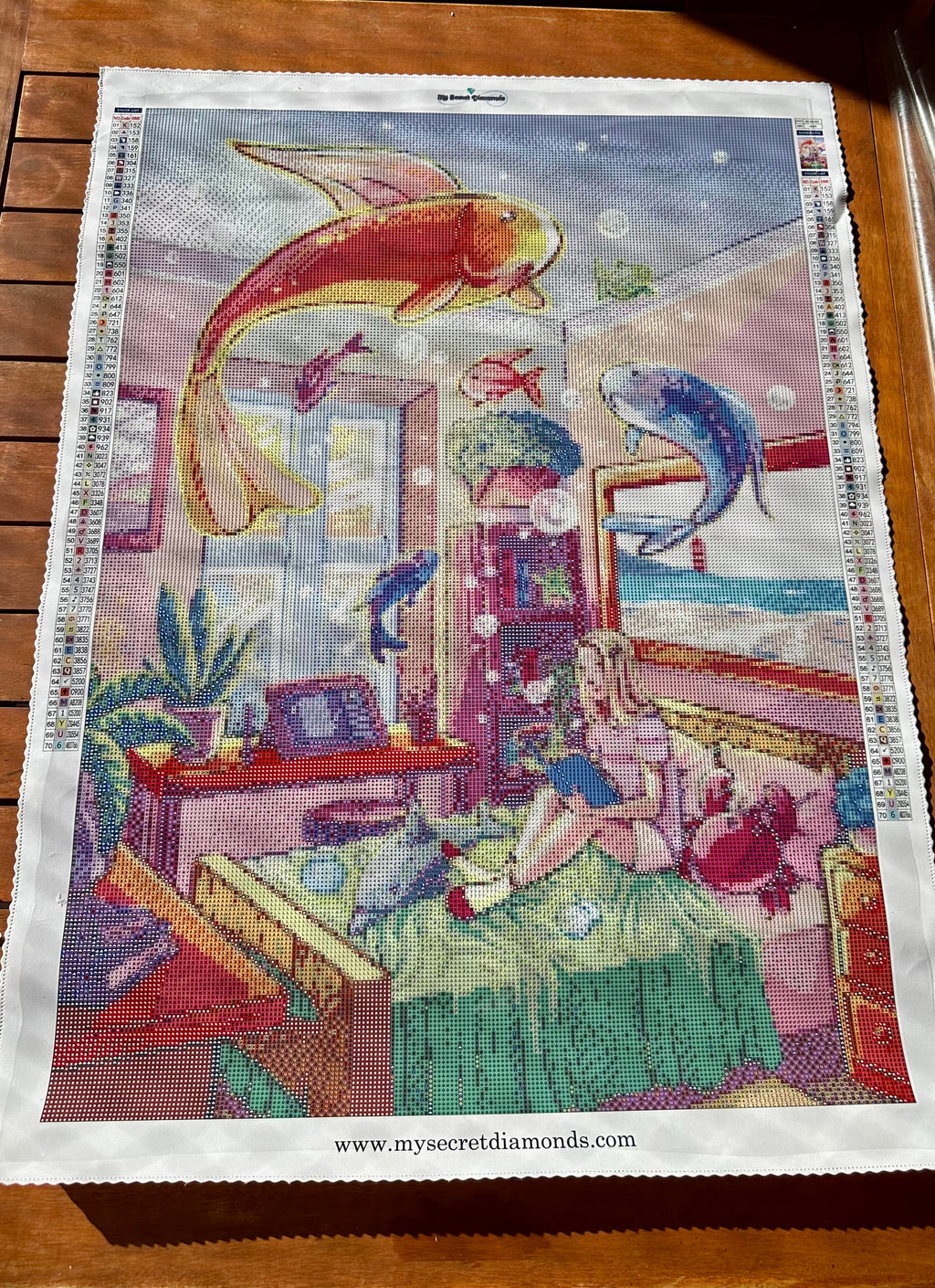 PREVENTA Lienzo  "Soñando despierta ”