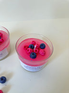 Vela " pastel de frutos rojos  "