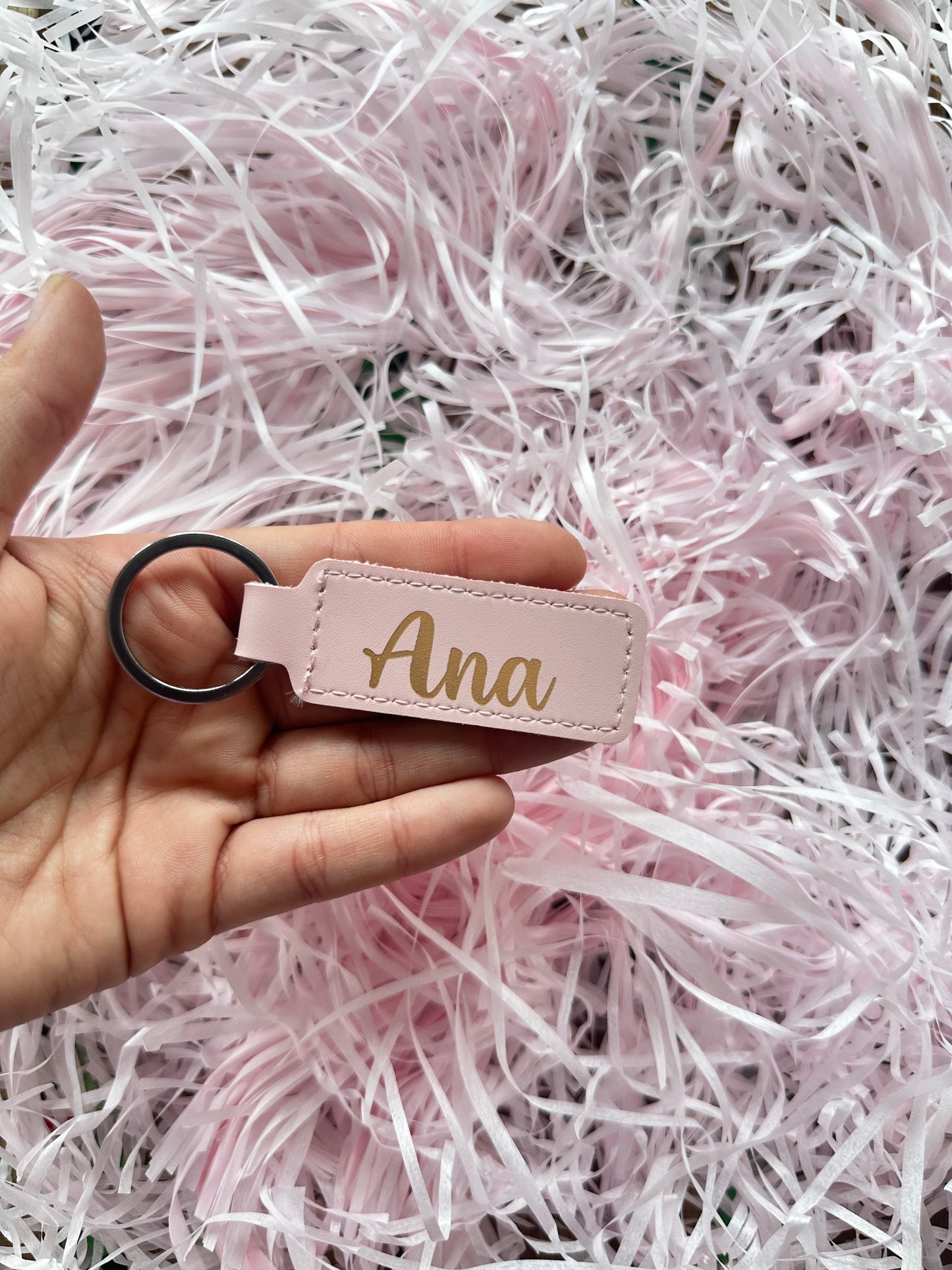 Llavero Personalizado modelo piel