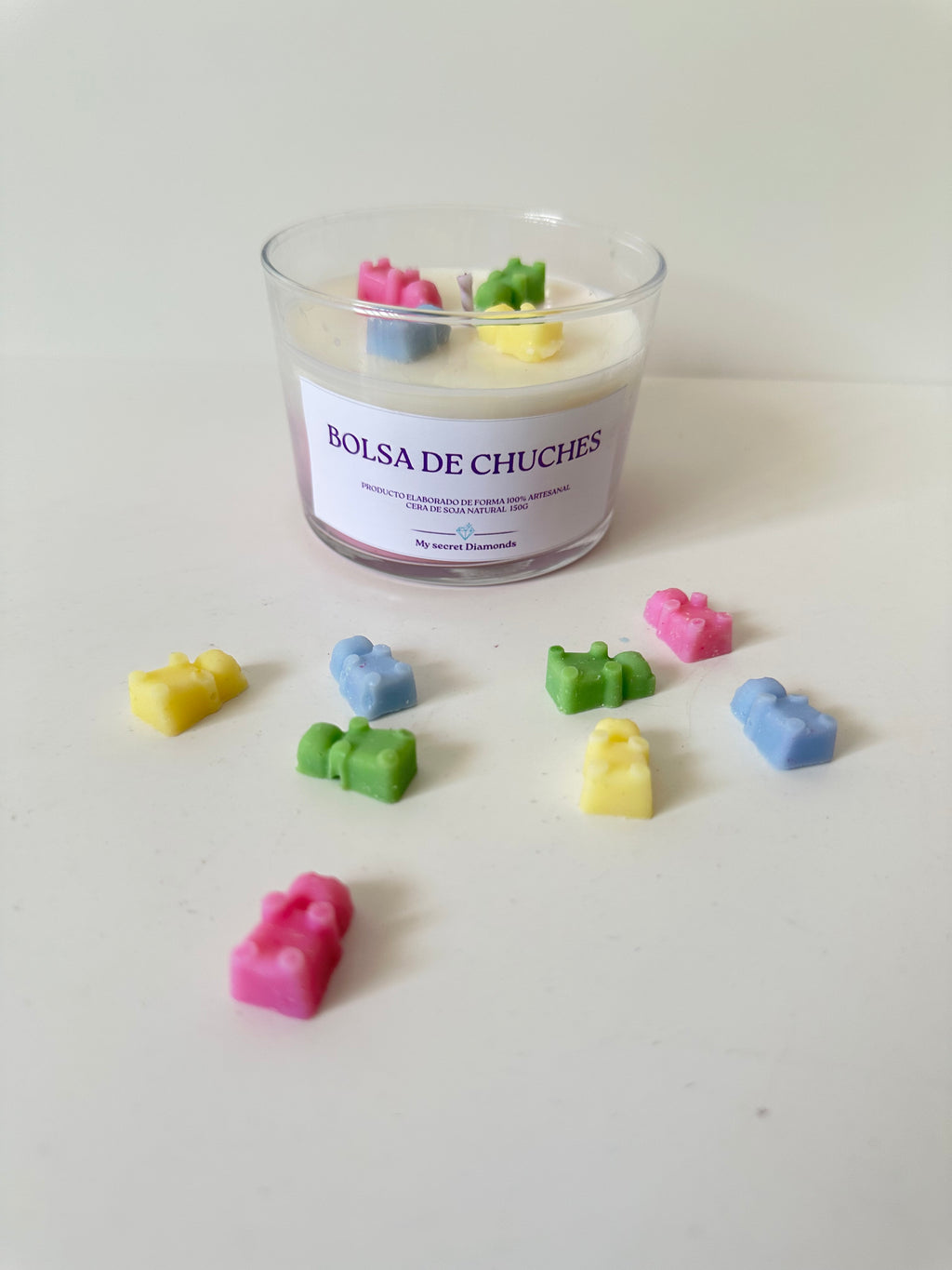 Vela "bolsa de chuches "