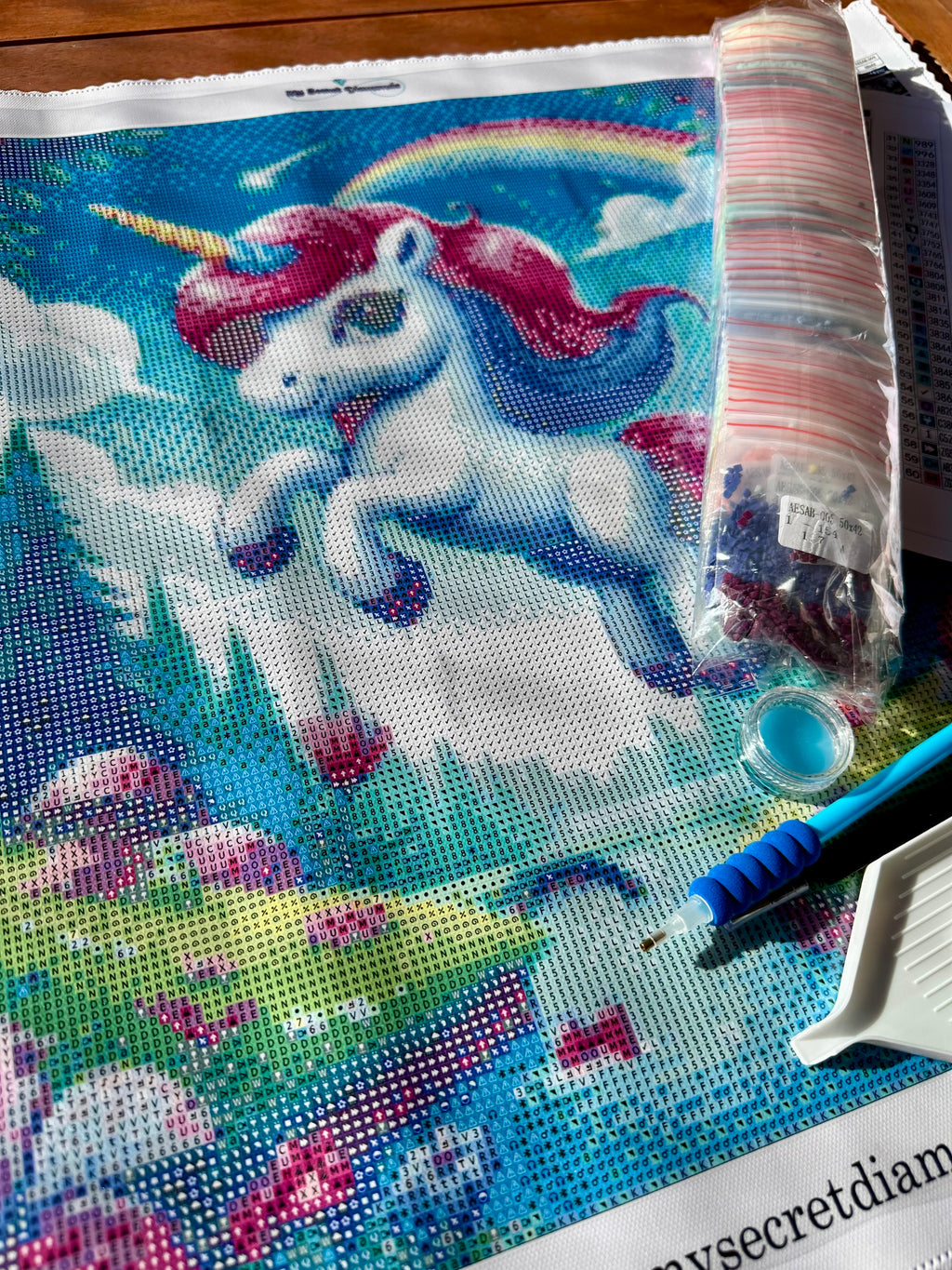 Lienzo  "Valle unicornio”