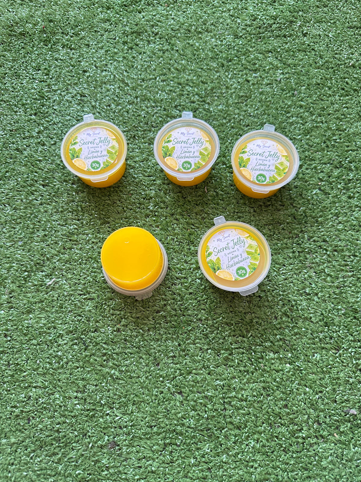 Waxmelts Gelatina de quemador “Limón y hierbabuena”