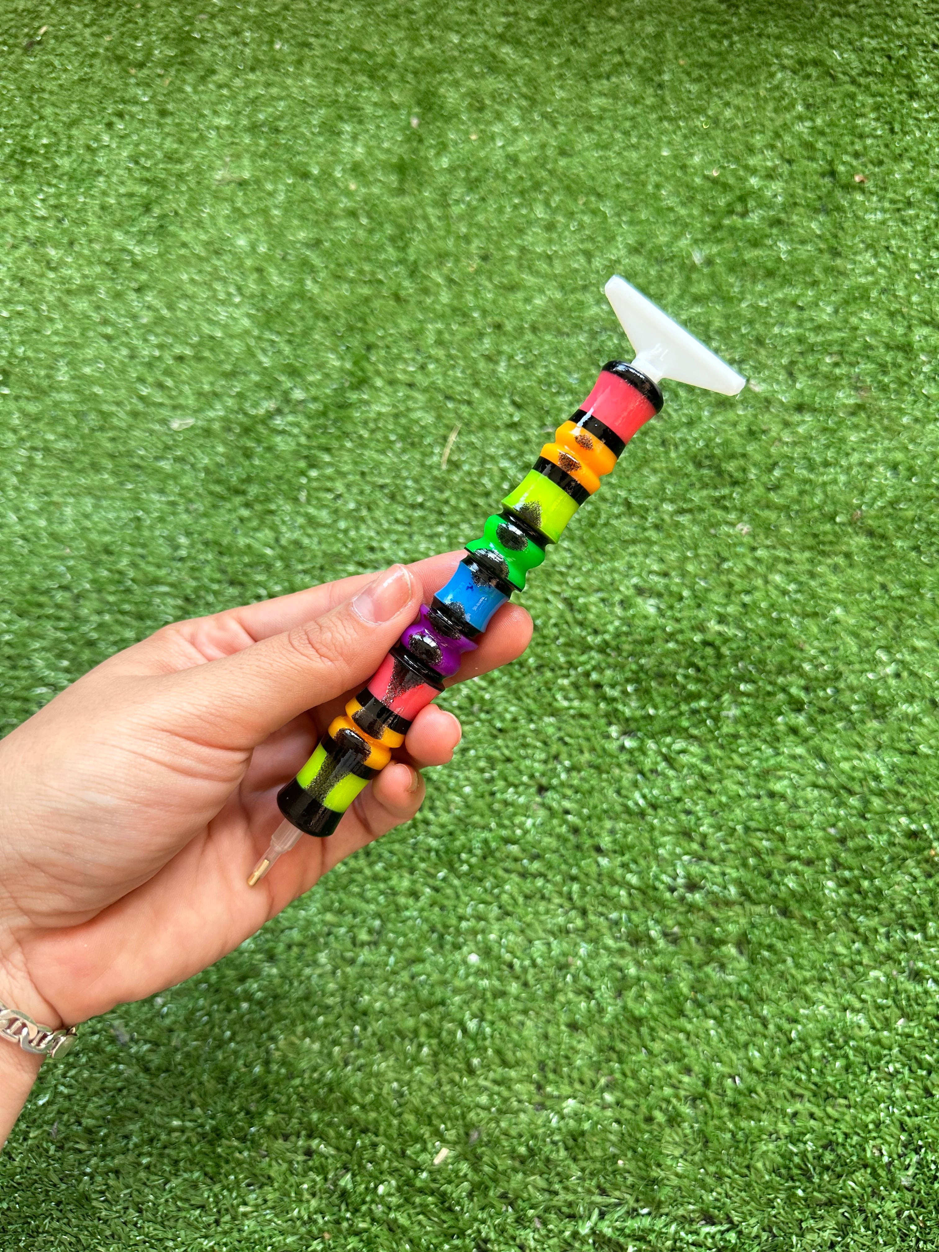 Boli dp resina TORNEADO rainbow Neón