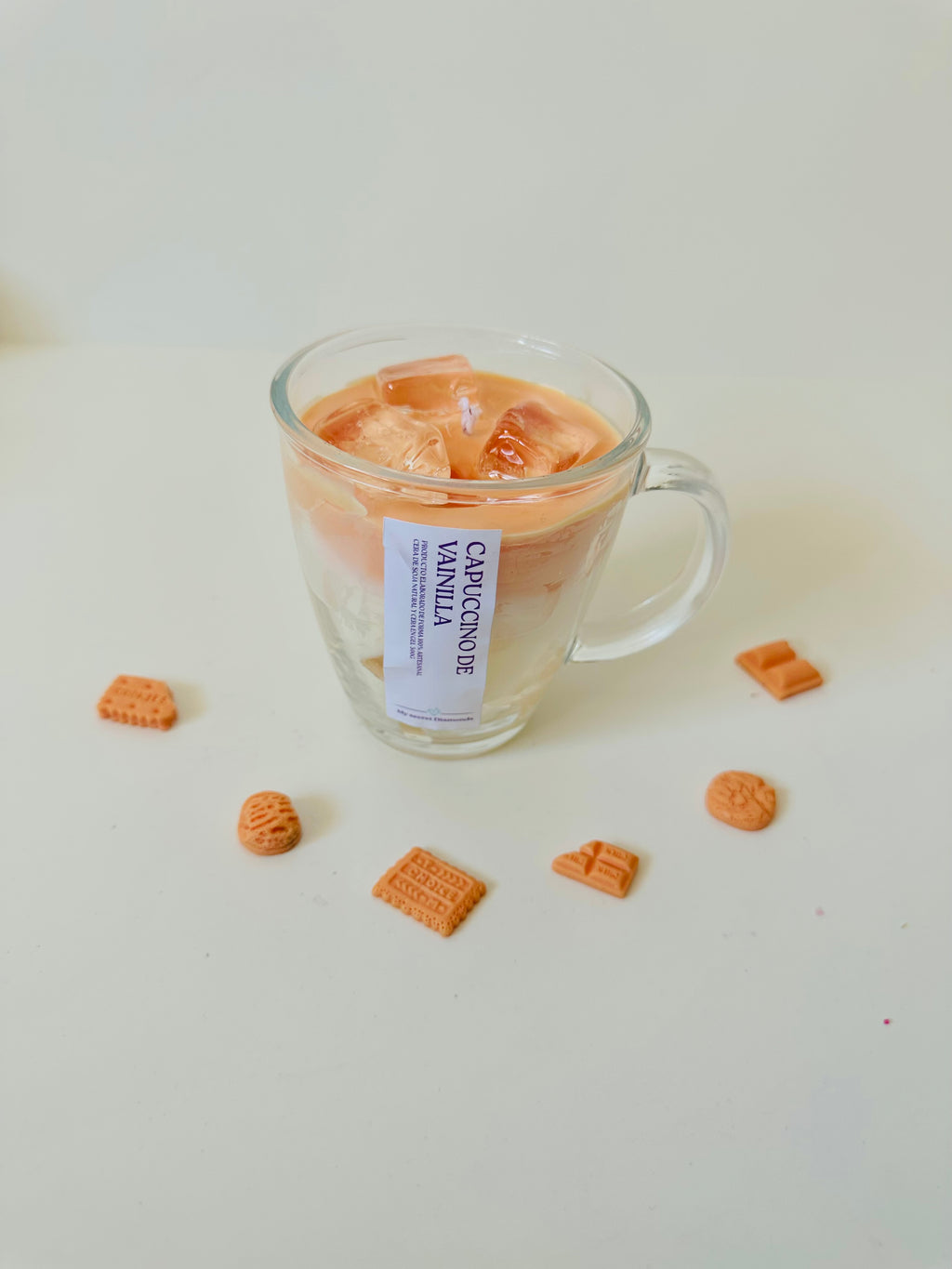 Vela "capuccino de vainilla"