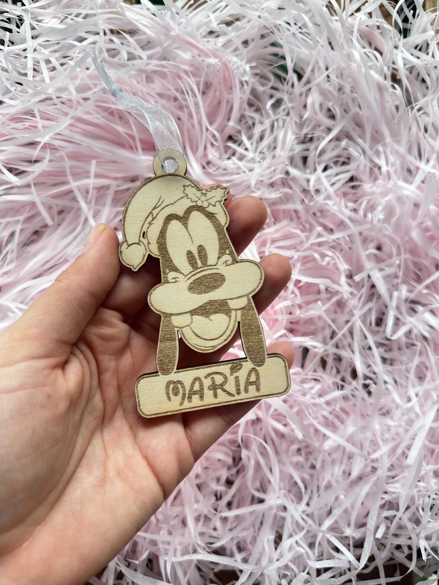 Bola de Navidad personalizable madera (Disn. GRANDE)