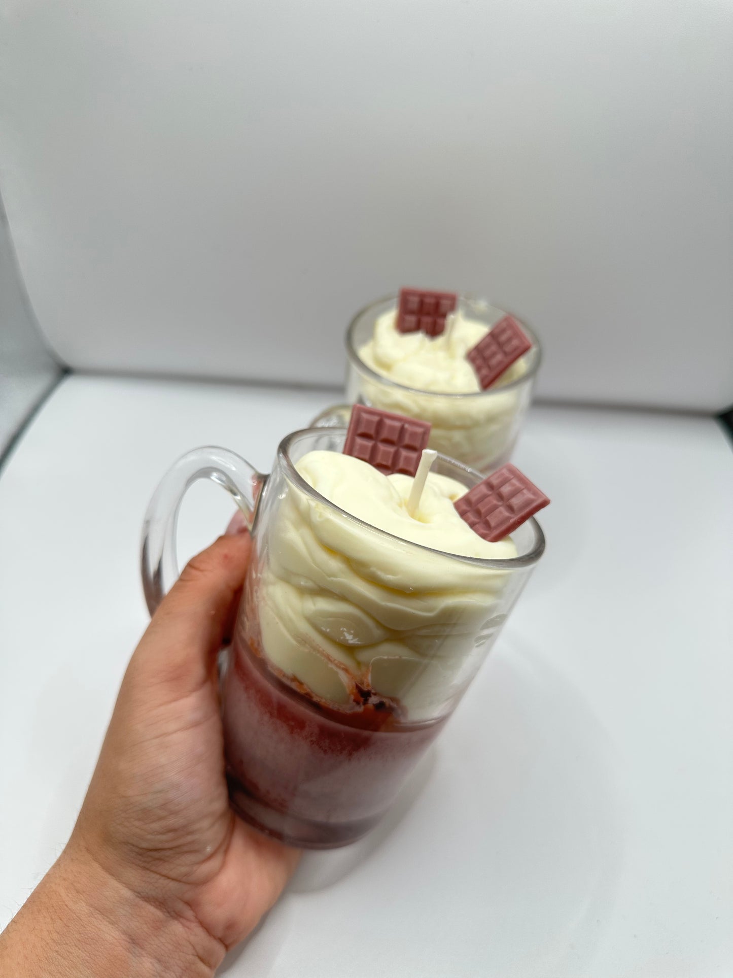 Velas chocolate caliente