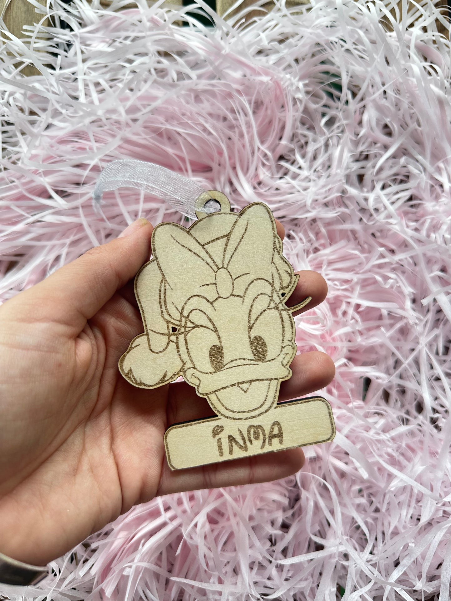 Bola de Navidad personalizable madera (Disn. GRANDE)