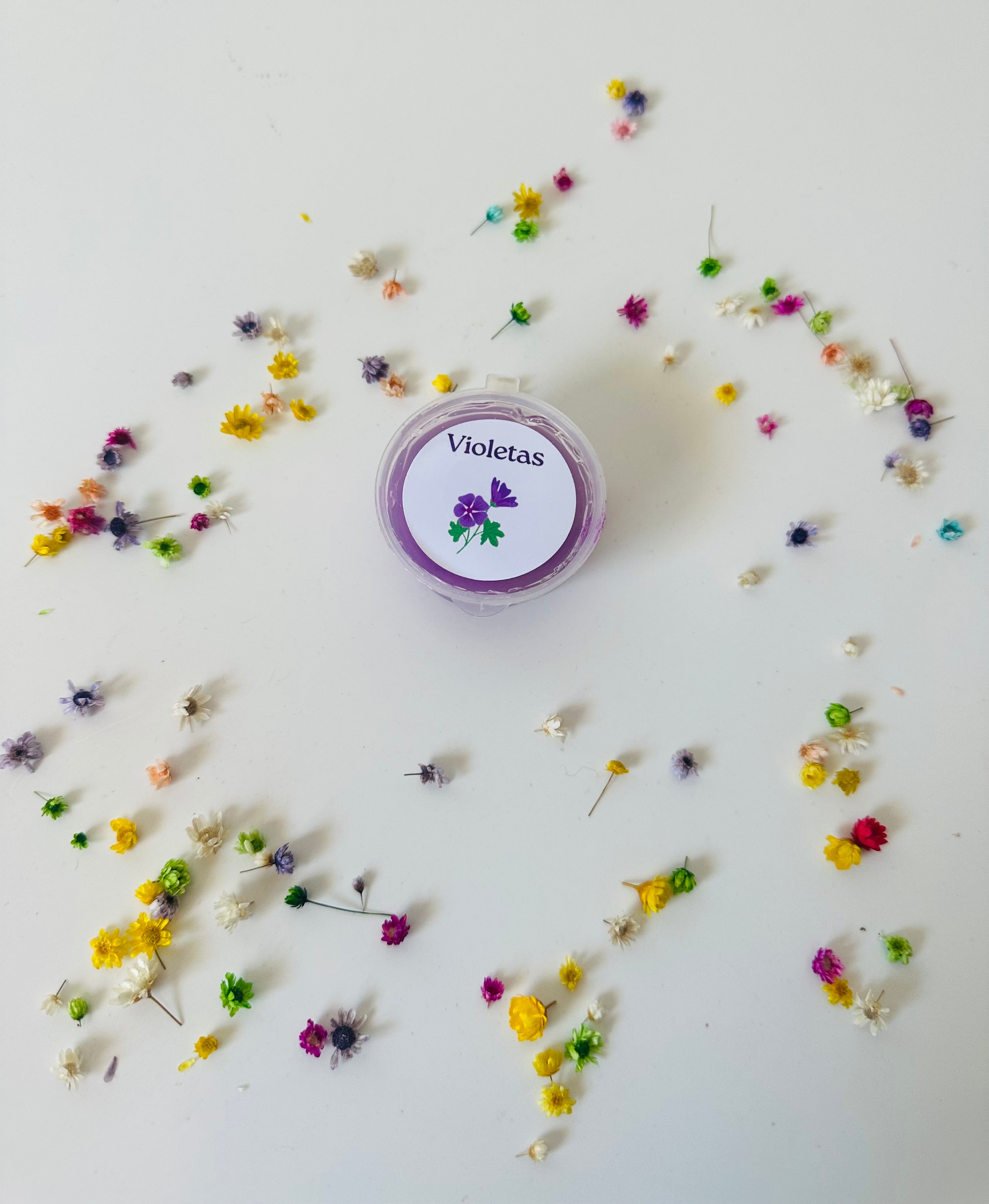 Waxmelts Gelatina de quemador Flores  III