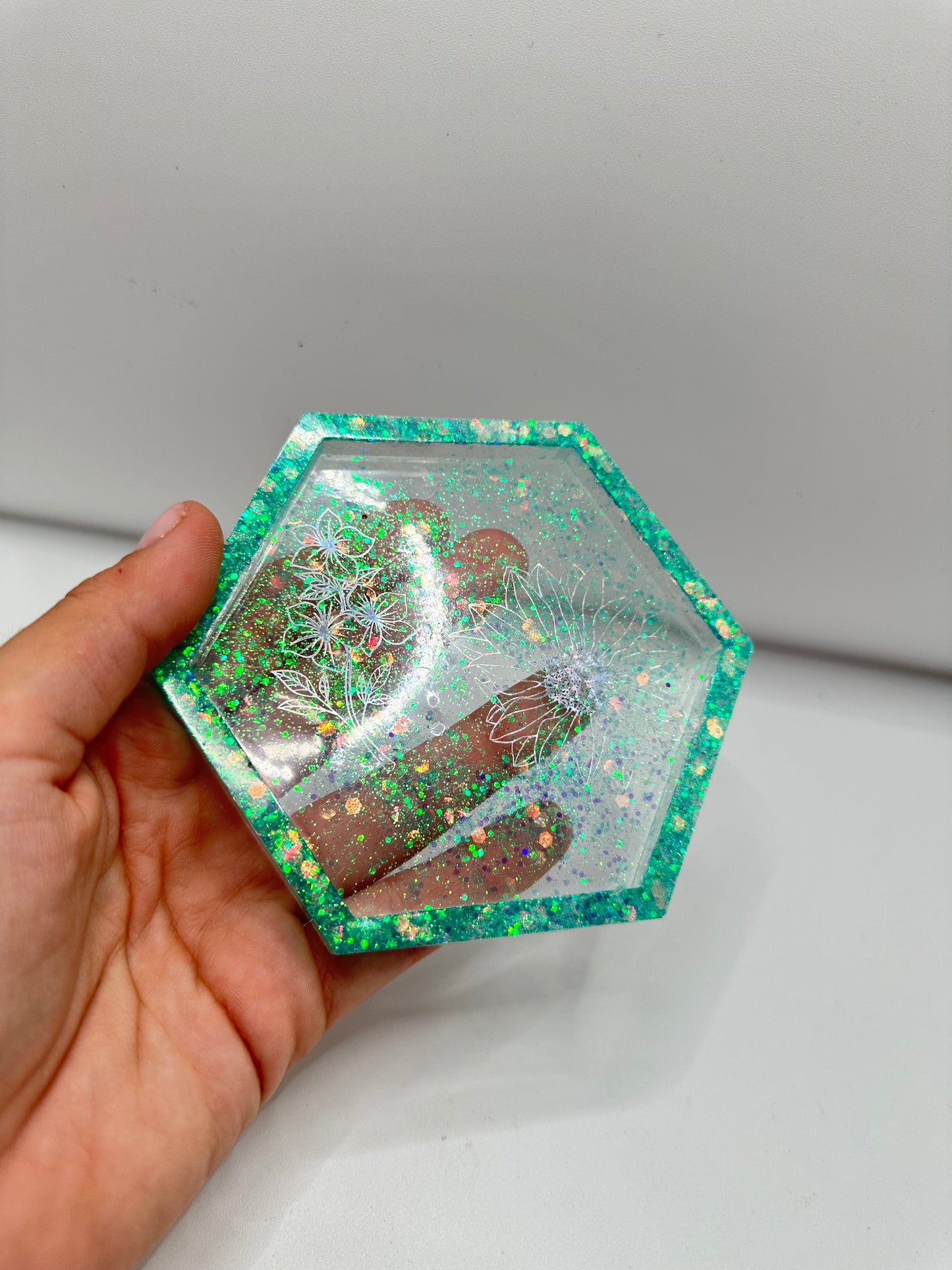 Bandeja herramientas hexagonal dp resina