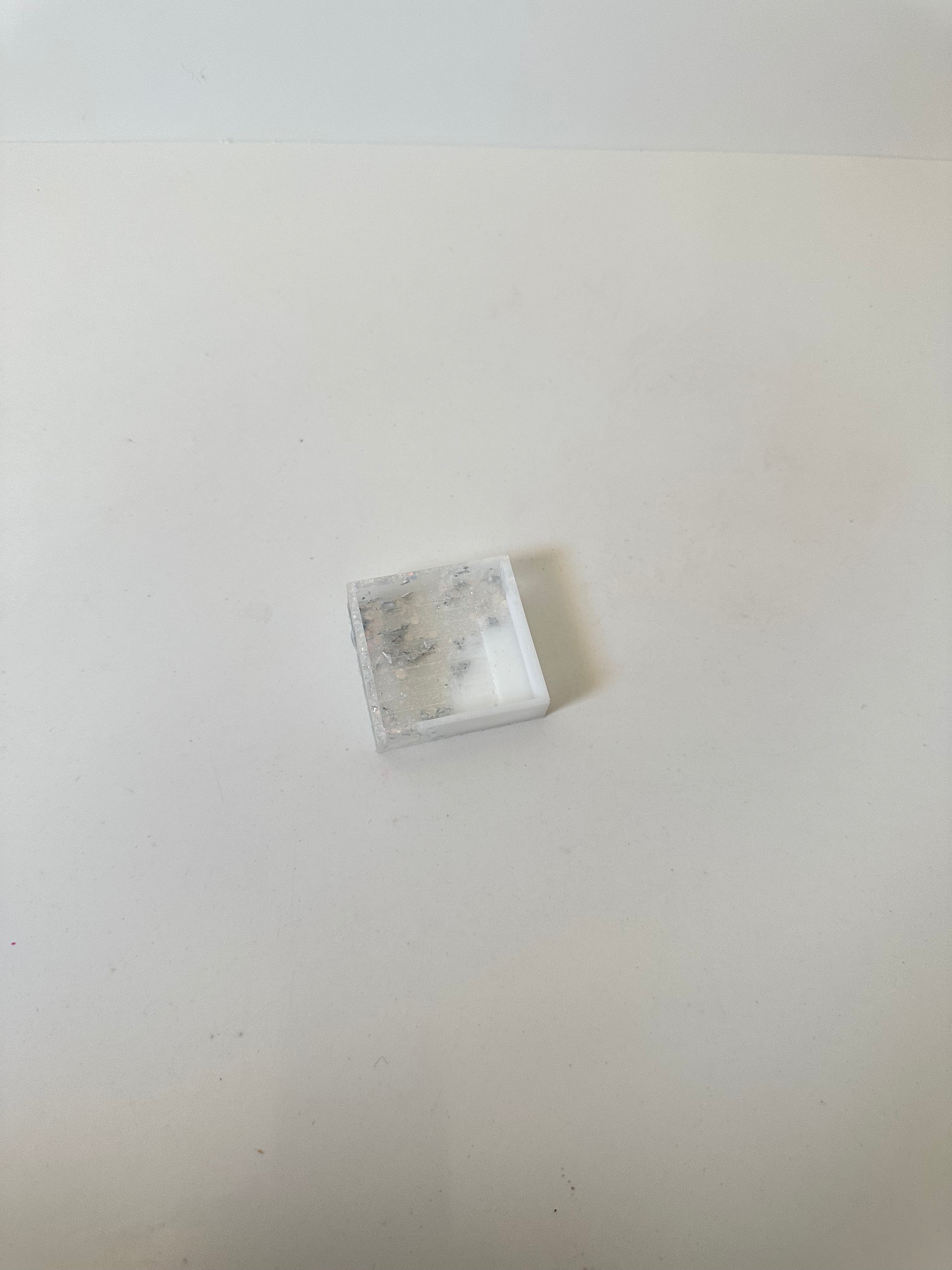 Bandeja dp resina “cuadrada pequeña ”