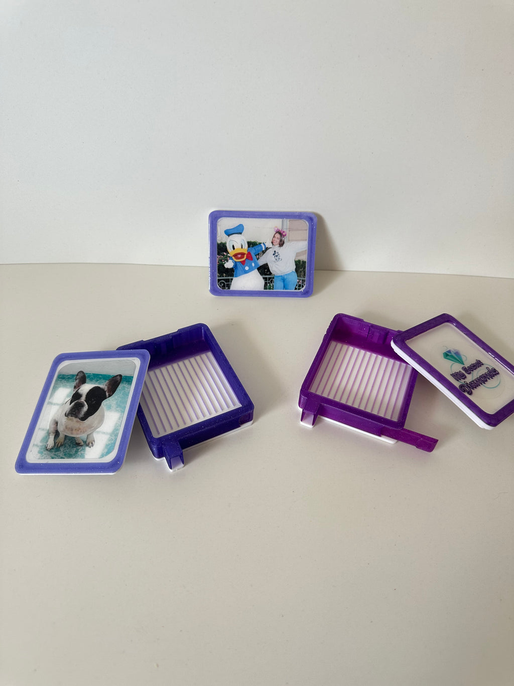 *Personalizable* Bandeja con foto y  tapón deslizante