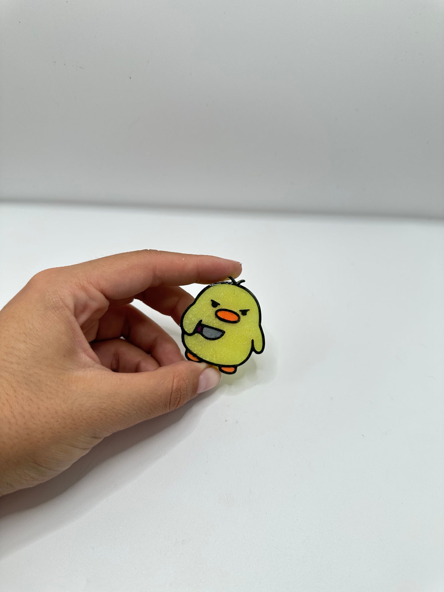 Cover minder dp. En resina pintado a mano