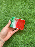 Bandeja dp resina  “rectangular ova” sandía