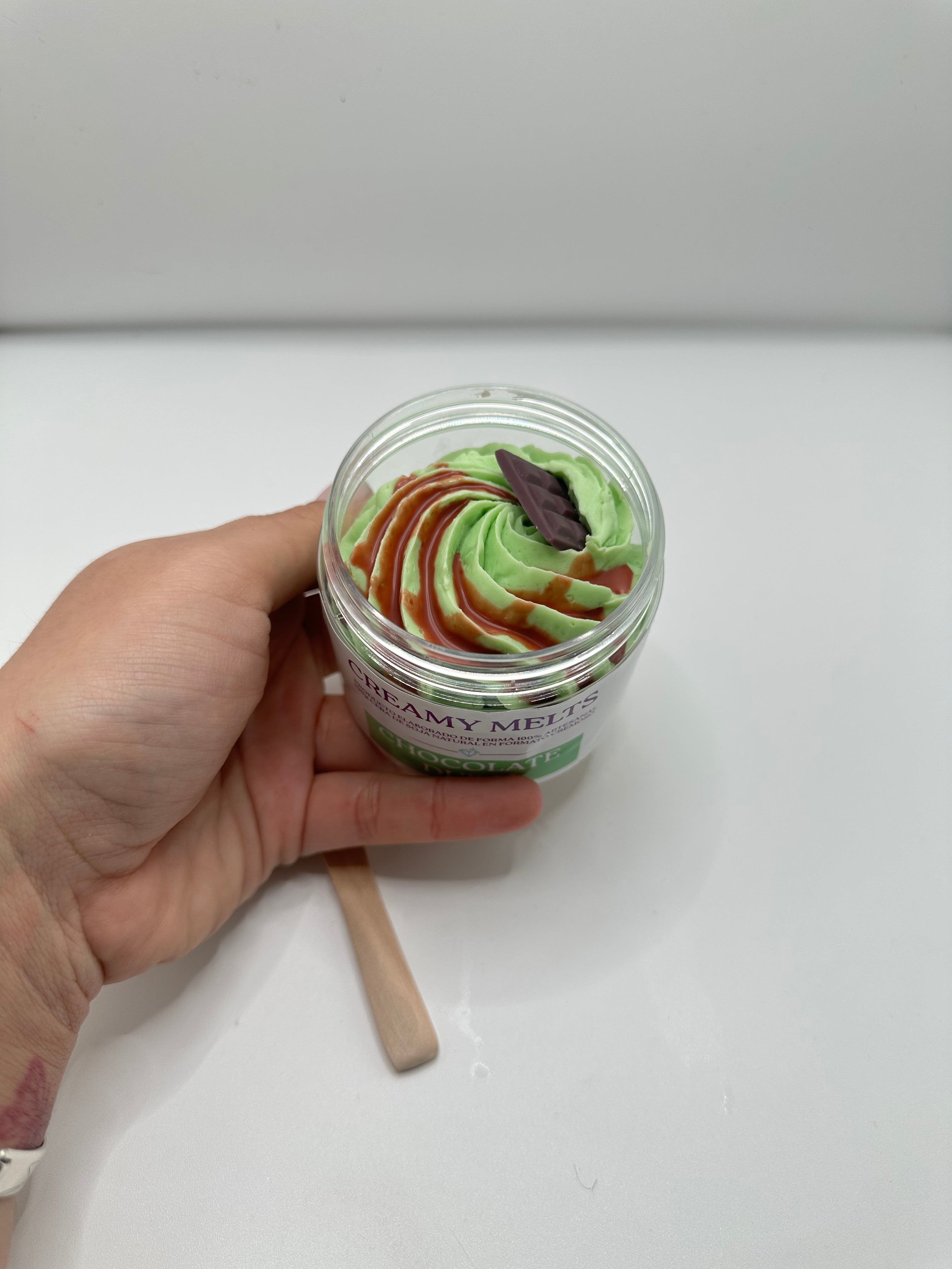 “Creamy melts“  wax melts en crema  Chocolate Dubai