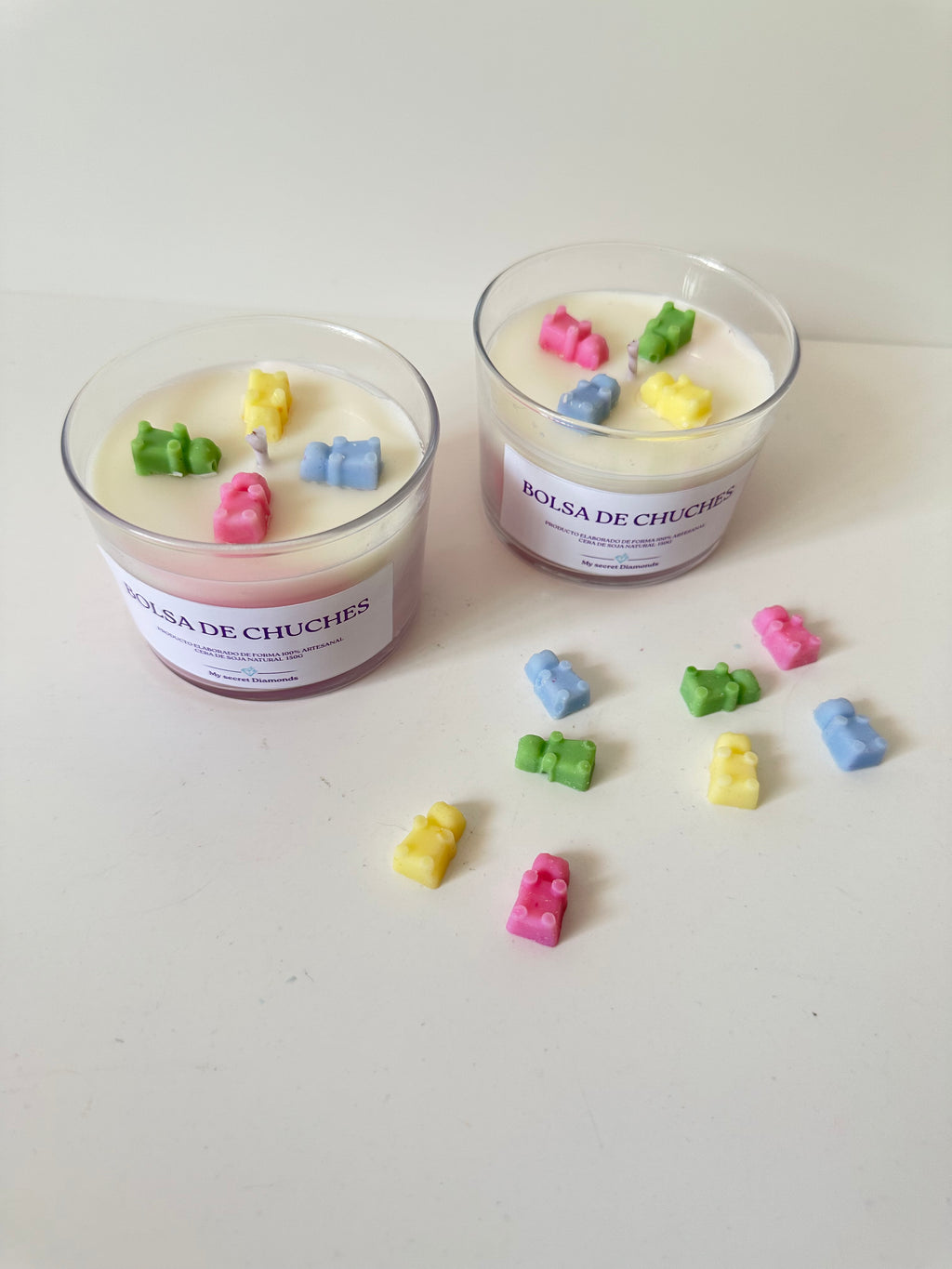 Vela "bolsa de chuches "