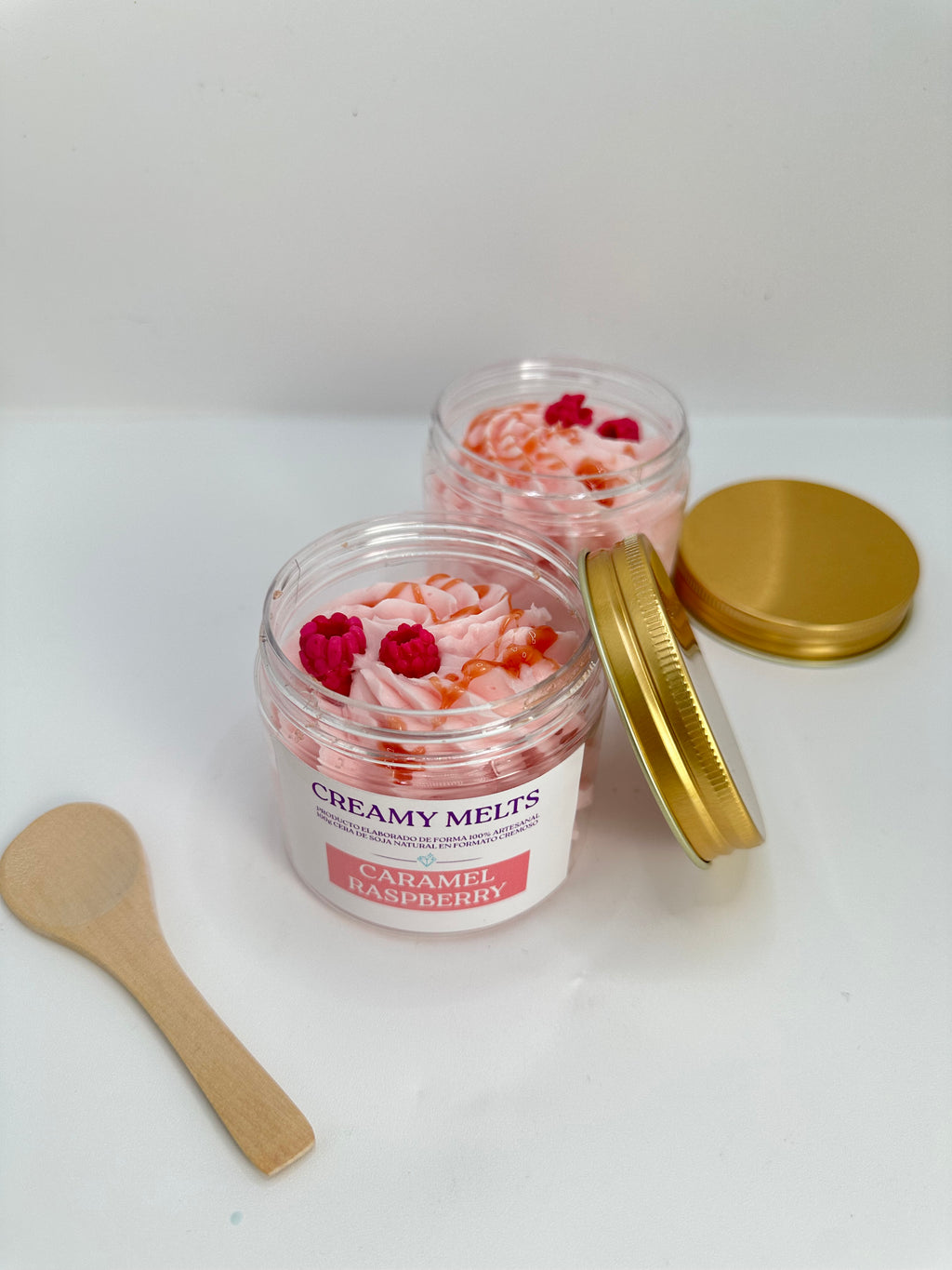 “Creamy melts“  wax melts en crema  Caramel Raspberry
