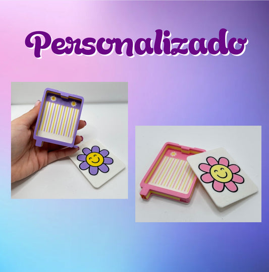 *Personalizable* Bandeja con tapón deslizante pequeña